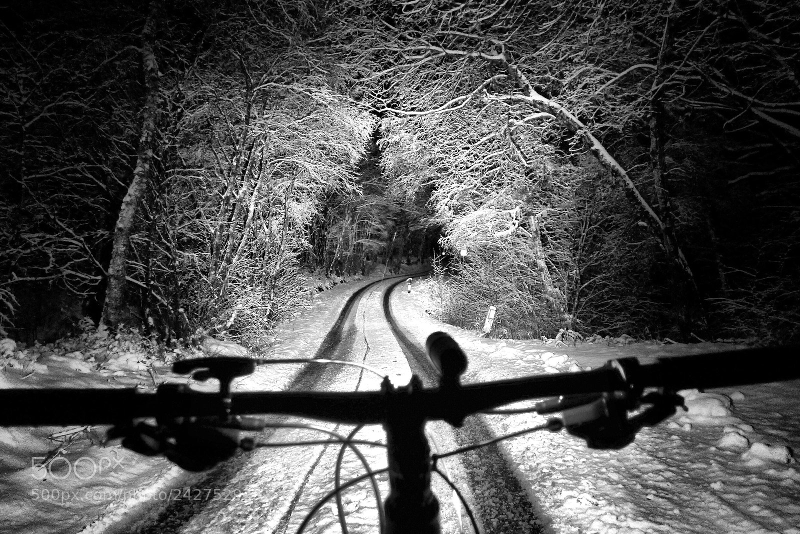 Panasonic Lumix DMC-LX7 sample photo. Night rider photography