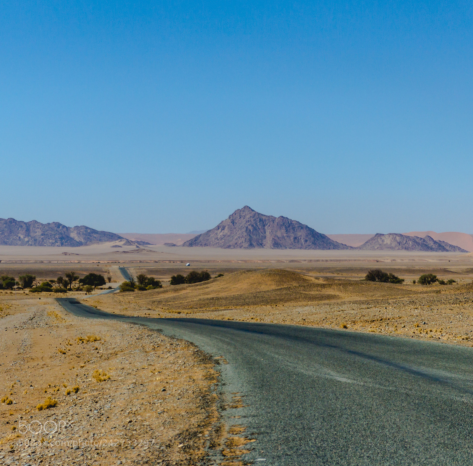 Canon EOS 60D sample photo. Road to the desert photography