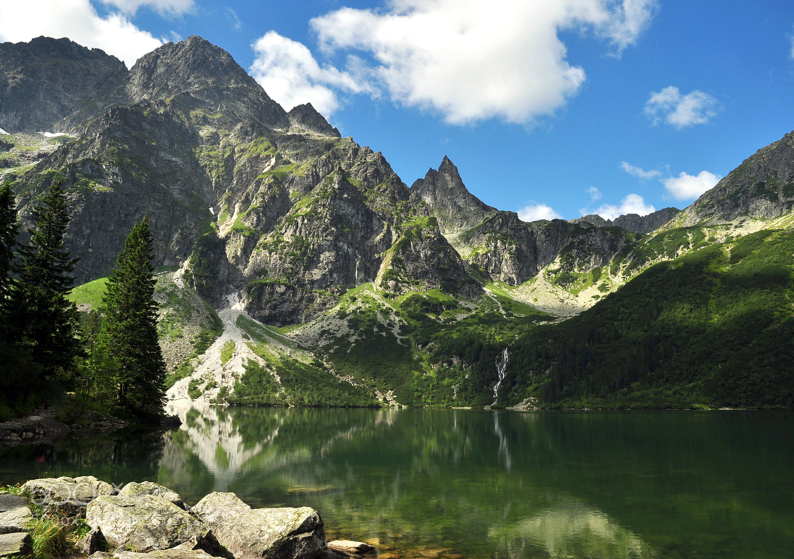 Nikon D90 sample photo. Morske oko lake photography