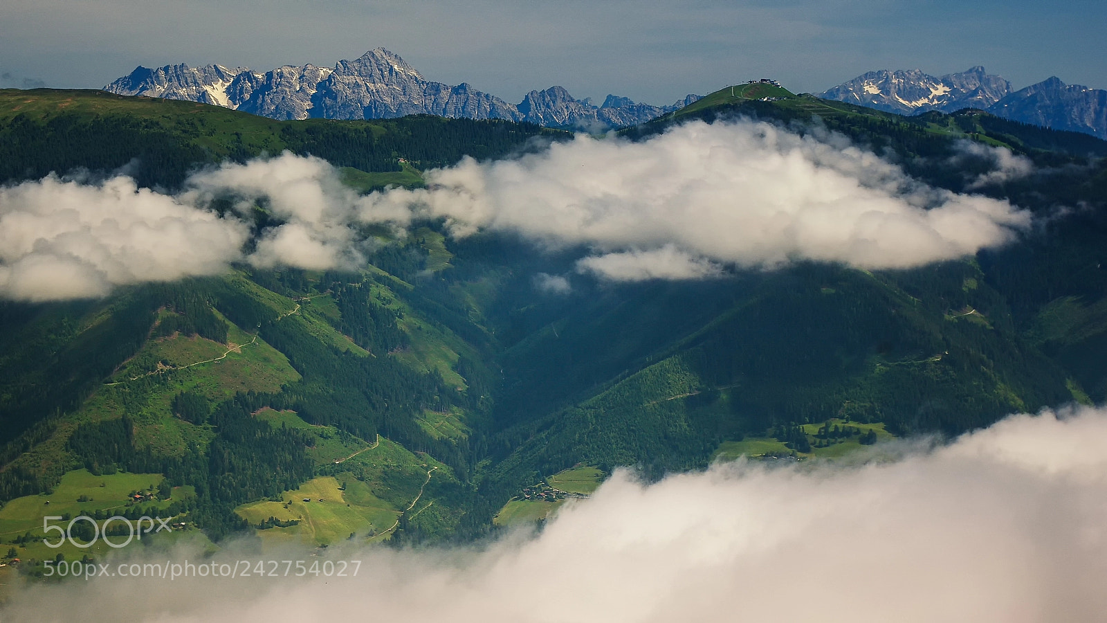 Pentax K200D sample photo. Walking in the clouds photography