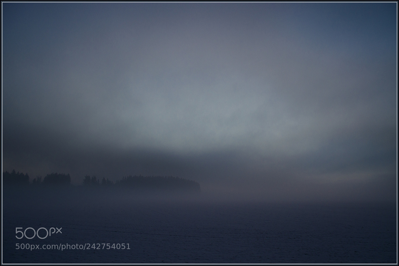 Nikon D5100 sample photo. Mlha / a fog photography
