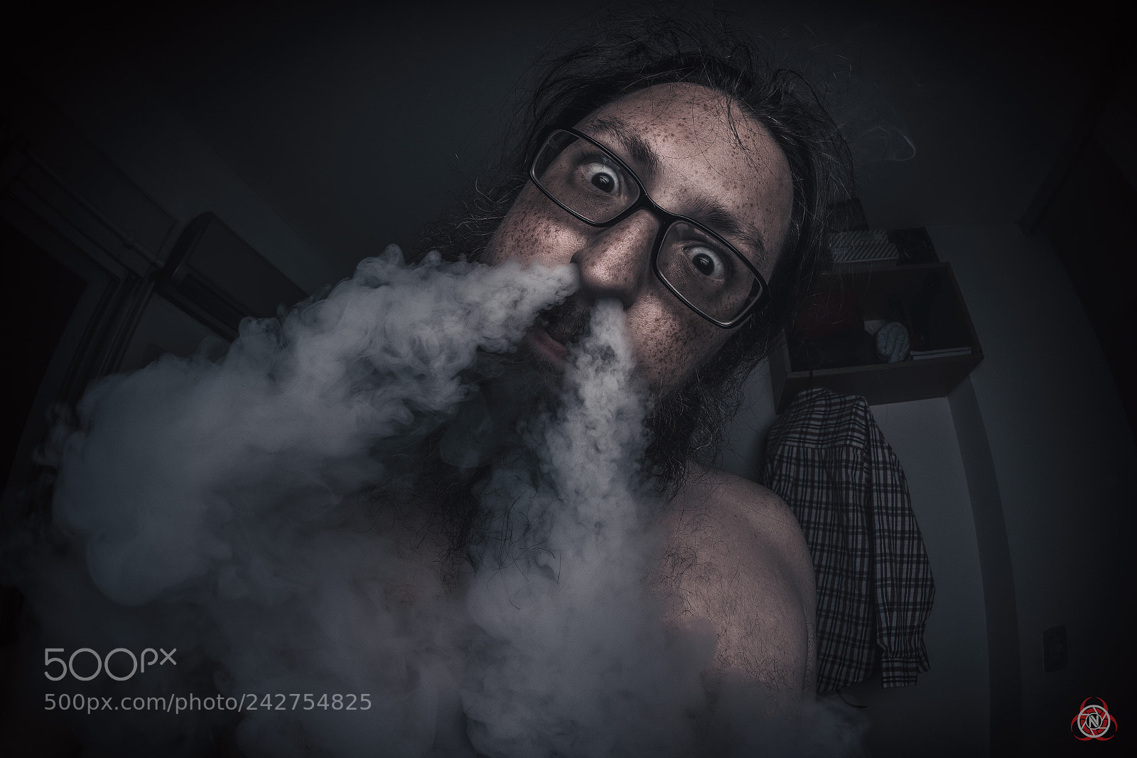 Nikon D7100 sample photo. Monaday nigth vape photography