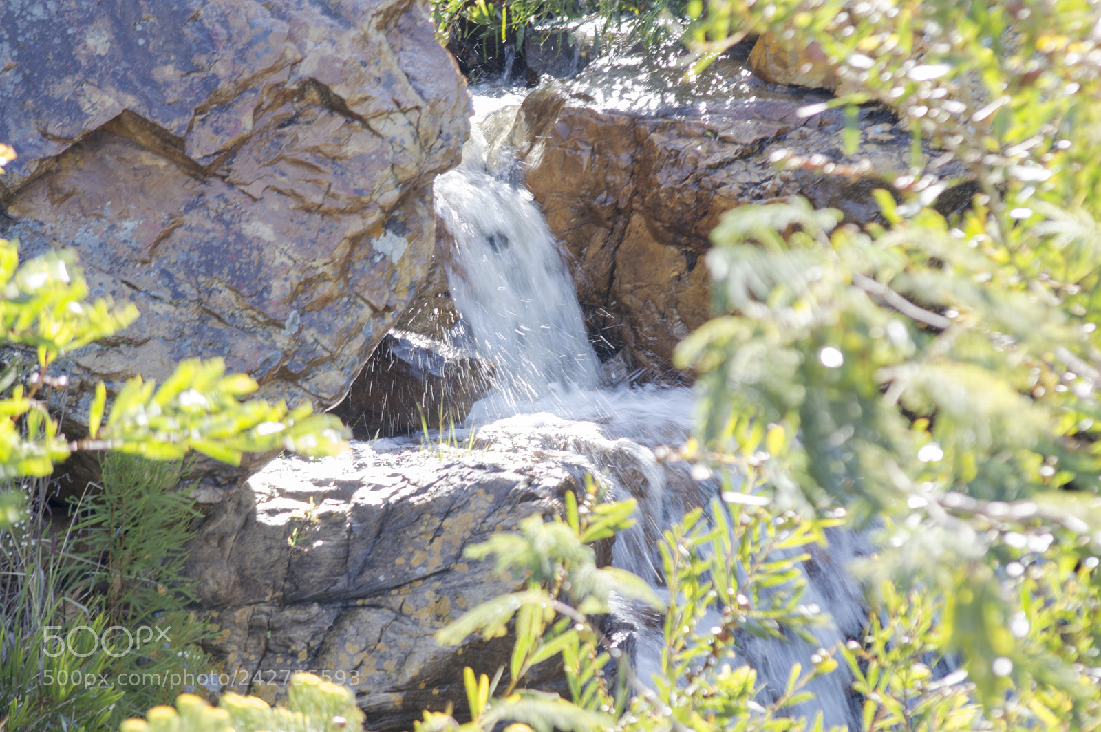 Nikon D3200 sample photo. Very small waterfall photography