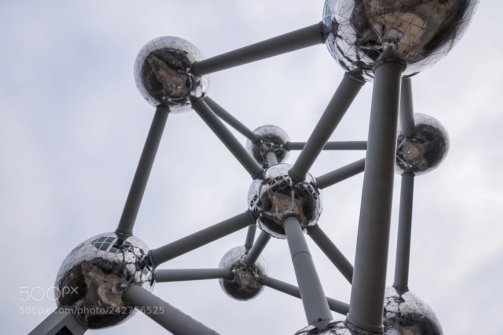 Nikon D7200 sample photo. Atomium in brussels photography