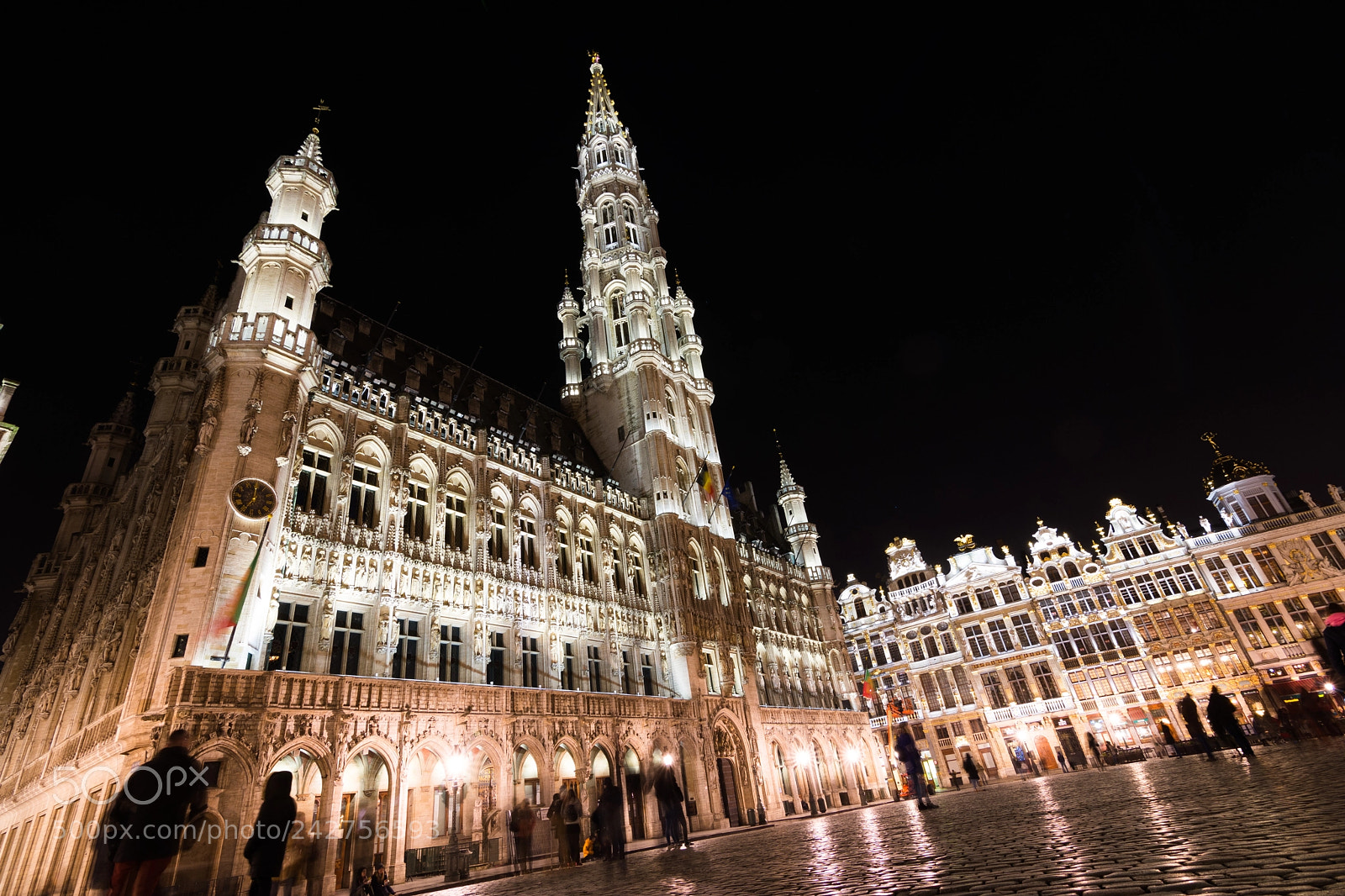 Nikon D7200 sample photo. Grand place in brussels photography