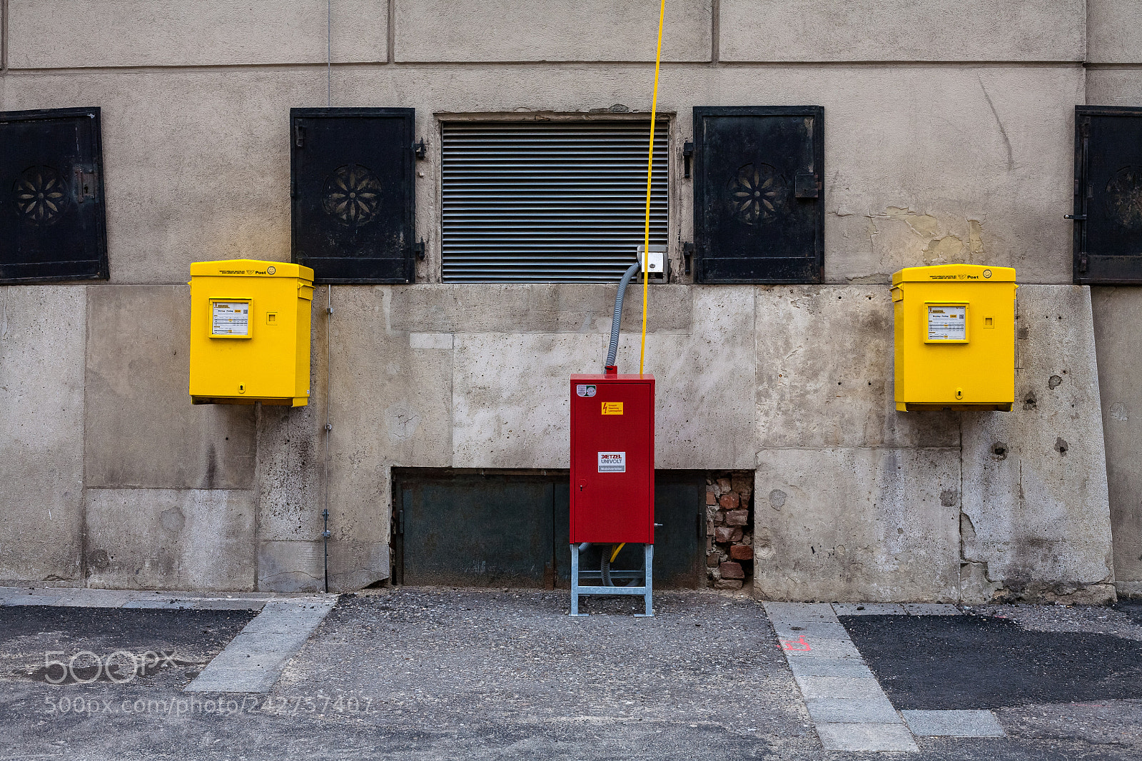 Canon EOS 5D sample photo. Mailboxes photography