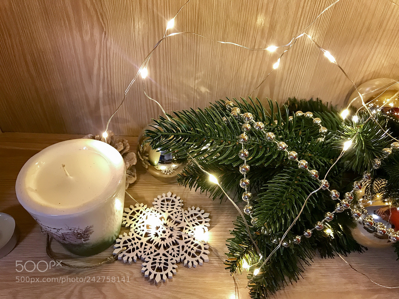 Apple iPhone 7 sample photo. Christmas beautiful decorations photography