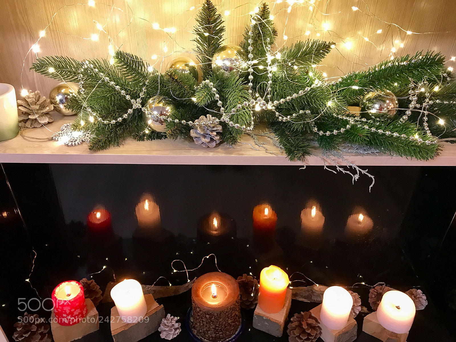 Apple iPhone 7 sample photo. Christmas beautiful decorations photography