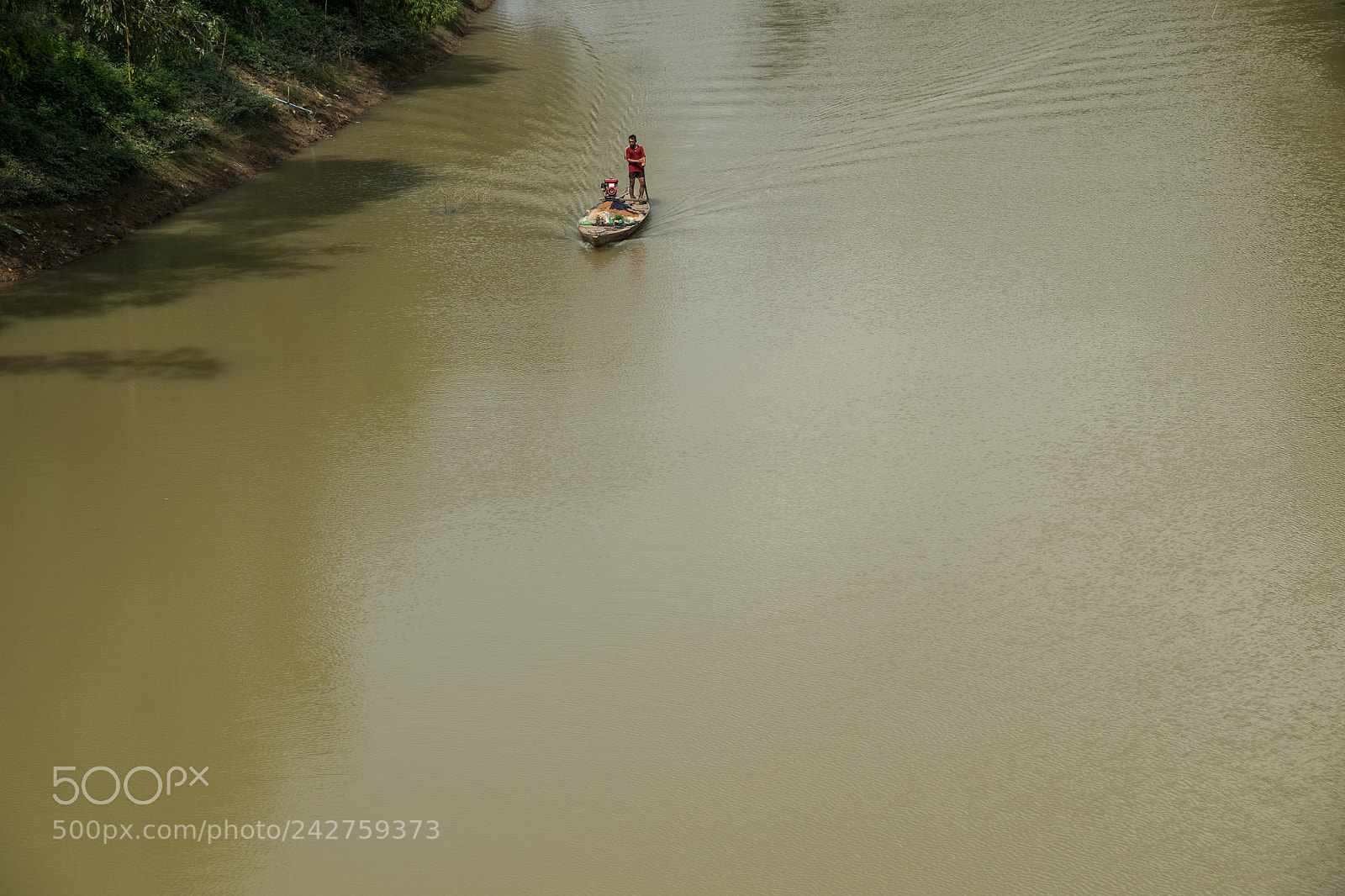 Fujifilm X-E1 sample photo. Auf dem sangkae river photography
