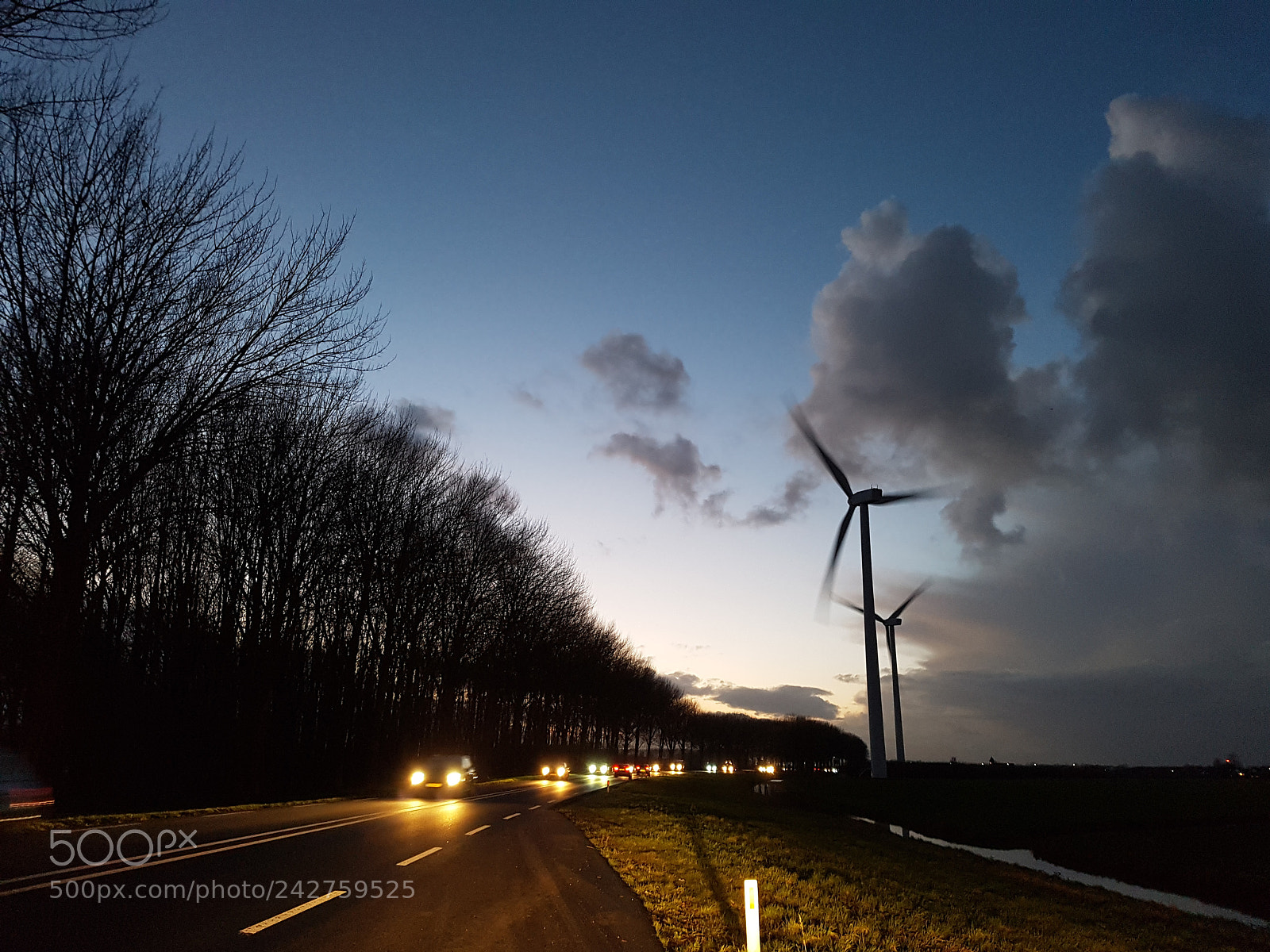 Samsung Galaxy S7 Edge sample photo. Windmills photography