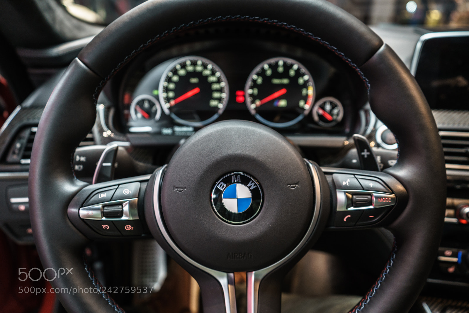 Sony a7 II sample photo. Bmw-steering wheel m6 photography