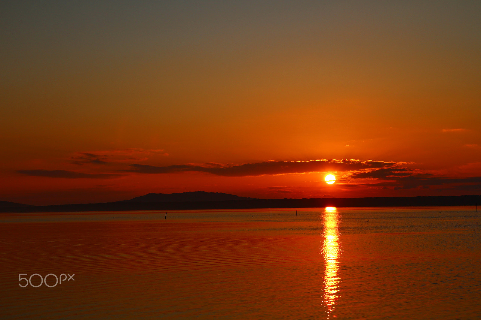 Tamron SP AF 17-50mm F2.8 XR Di II LD Aspherical (IF) sample photo. Sunrise orbetello lagoon photography