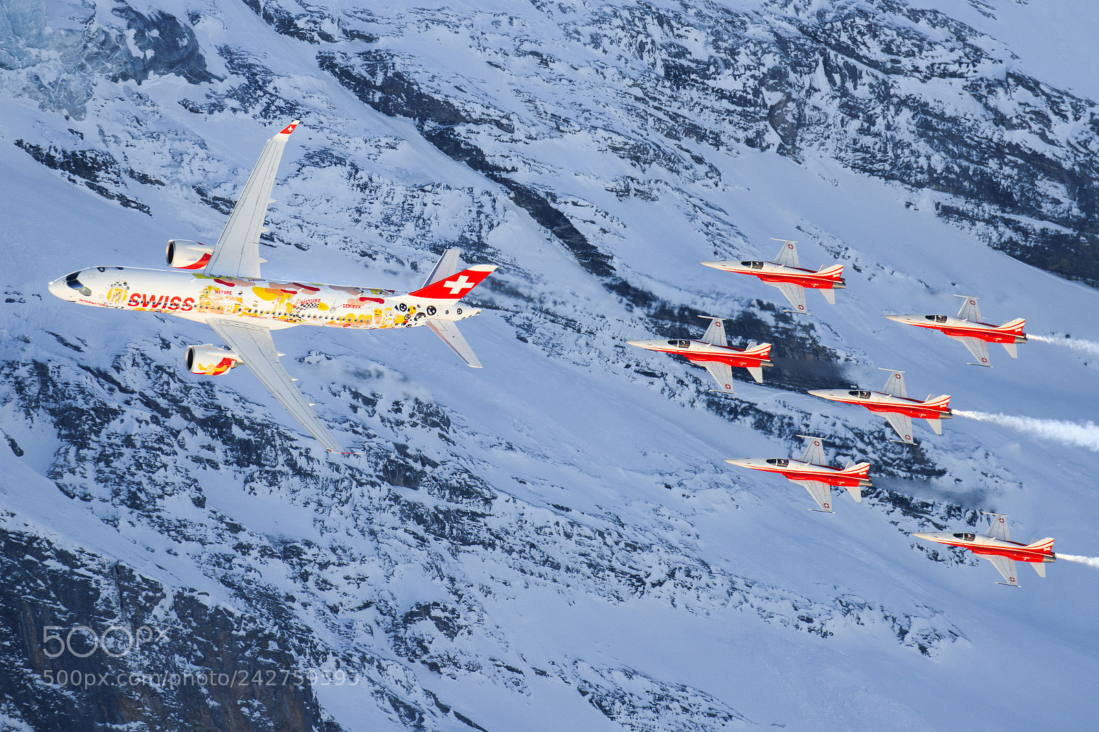 Canon EOS 6D Mark II sample photo. C-series and swis-airforce performing photography