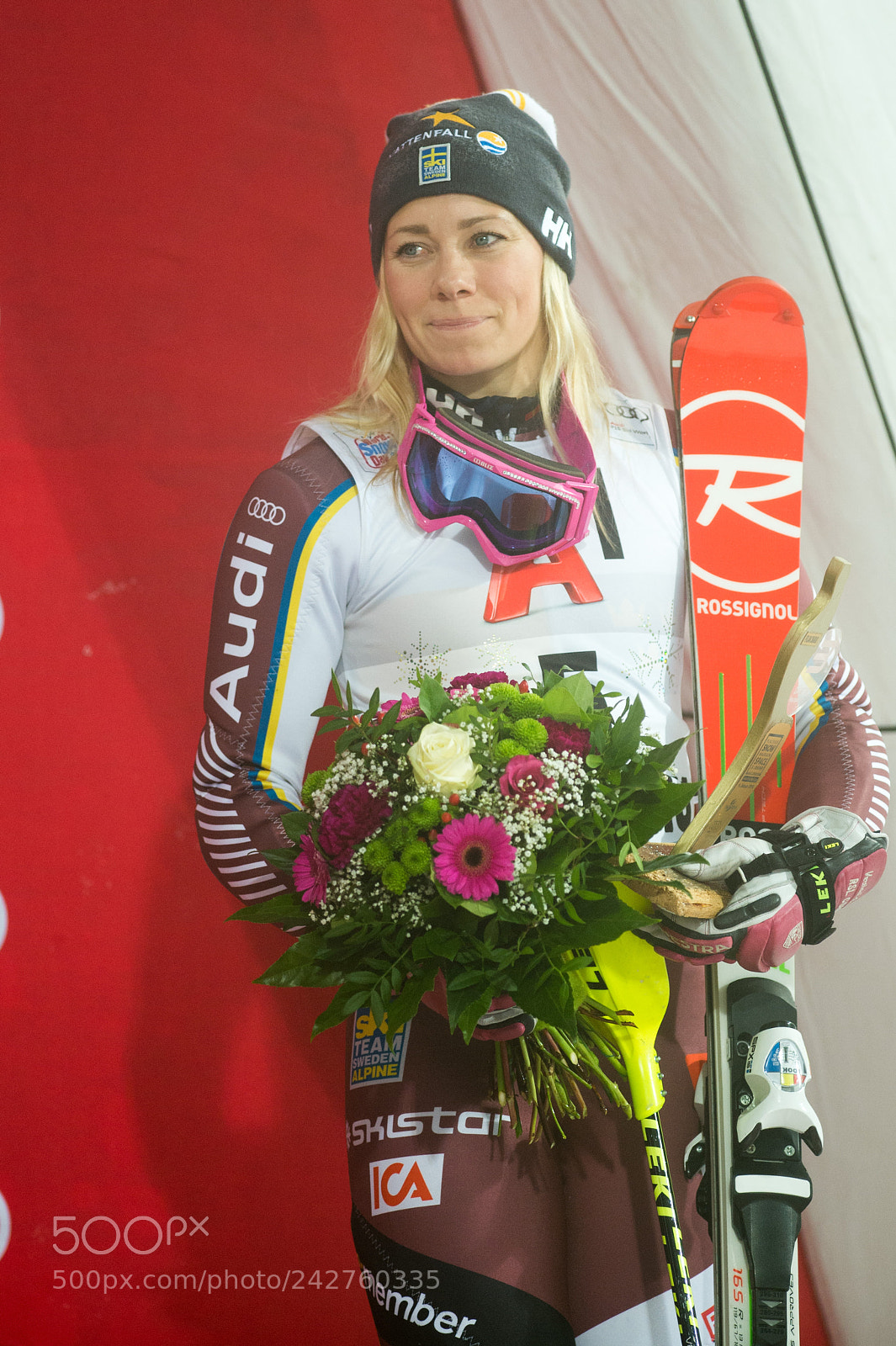 Nikon D4 sample photo. Mikaela shiffrin usa wins photography