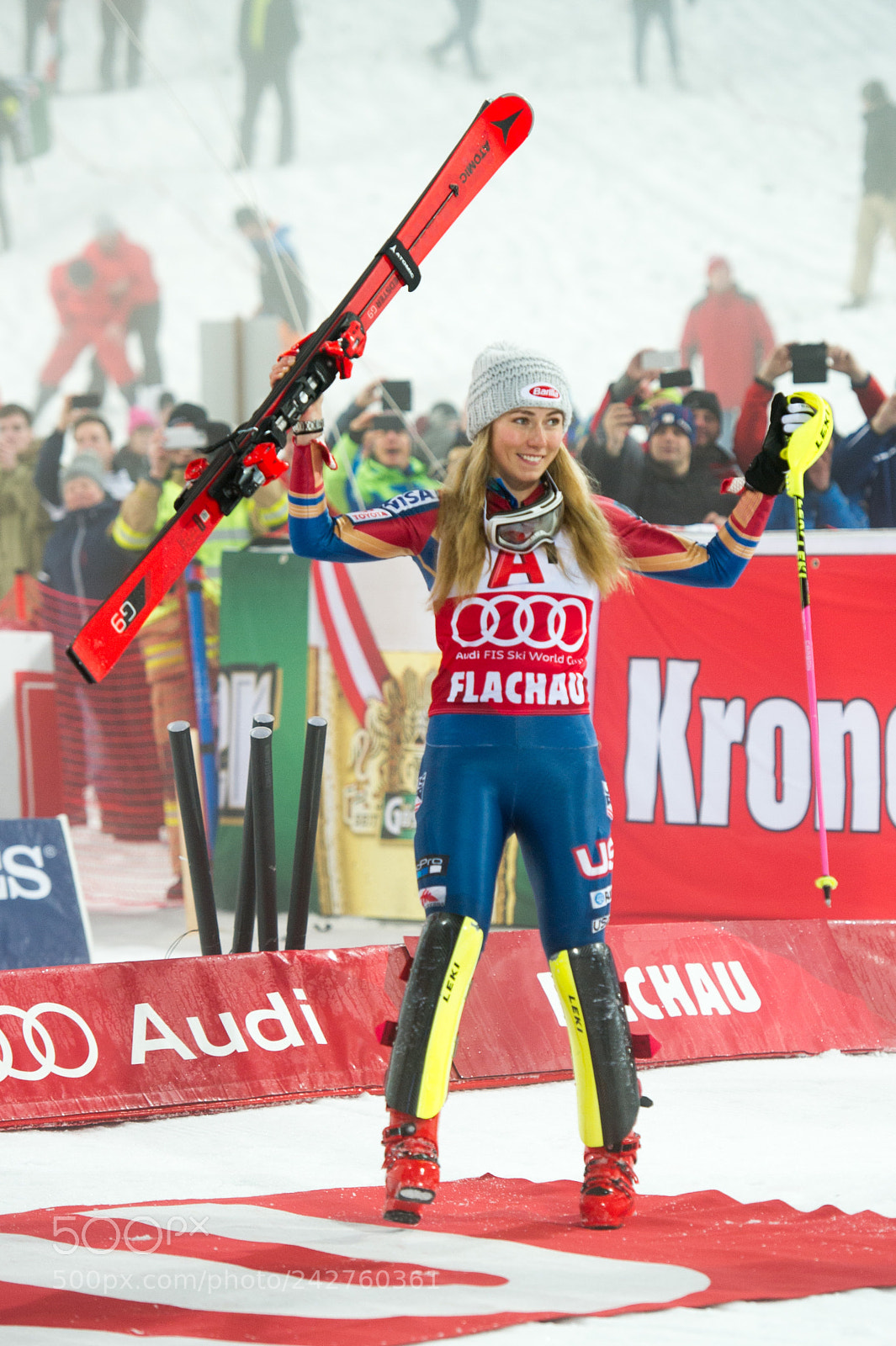 Nikon D3S sample photo. Mikaela shiffrin usa wins photography