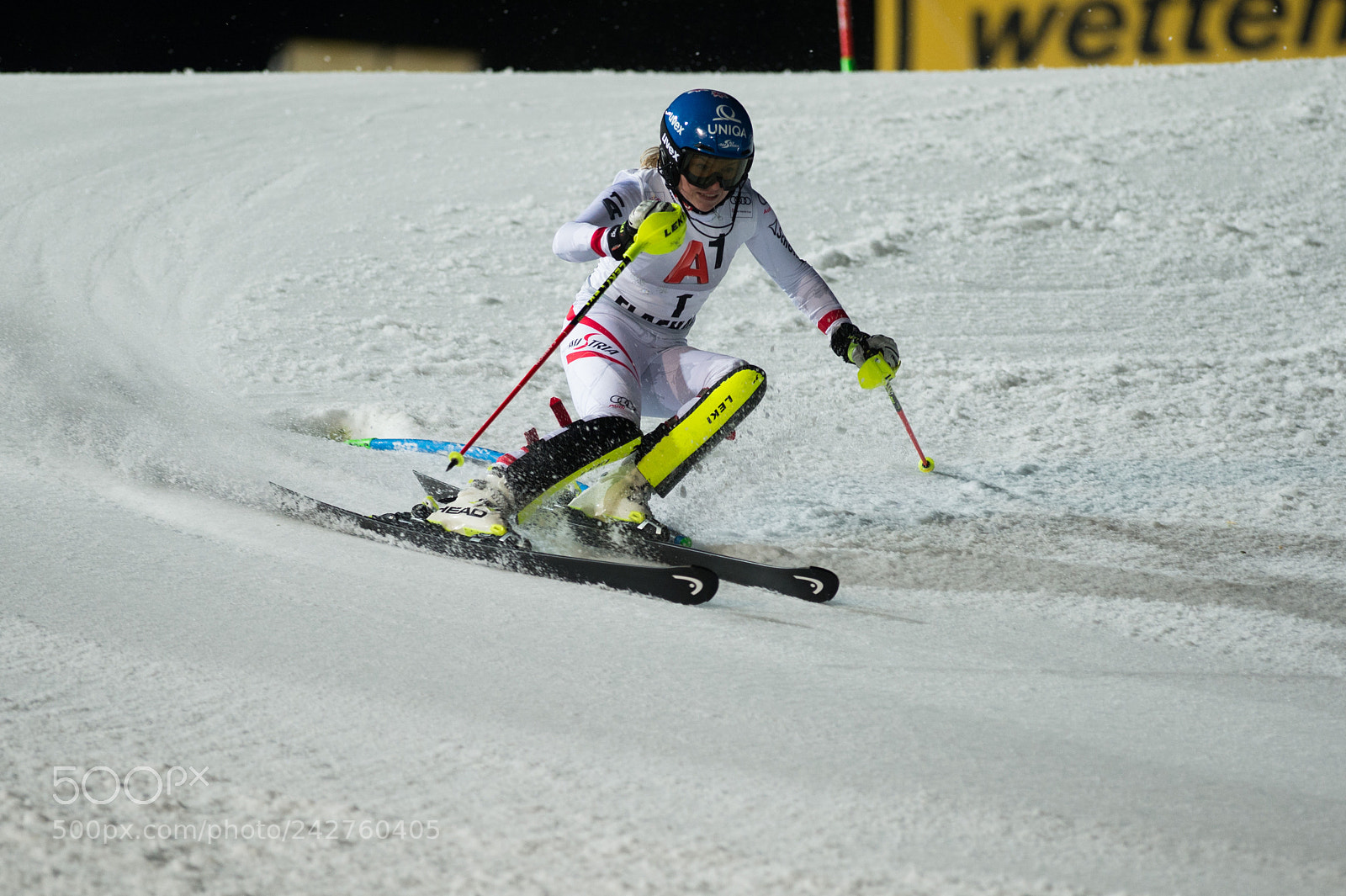 Nikon D4 sample photo. Mikaela shiffrin usa wins photography