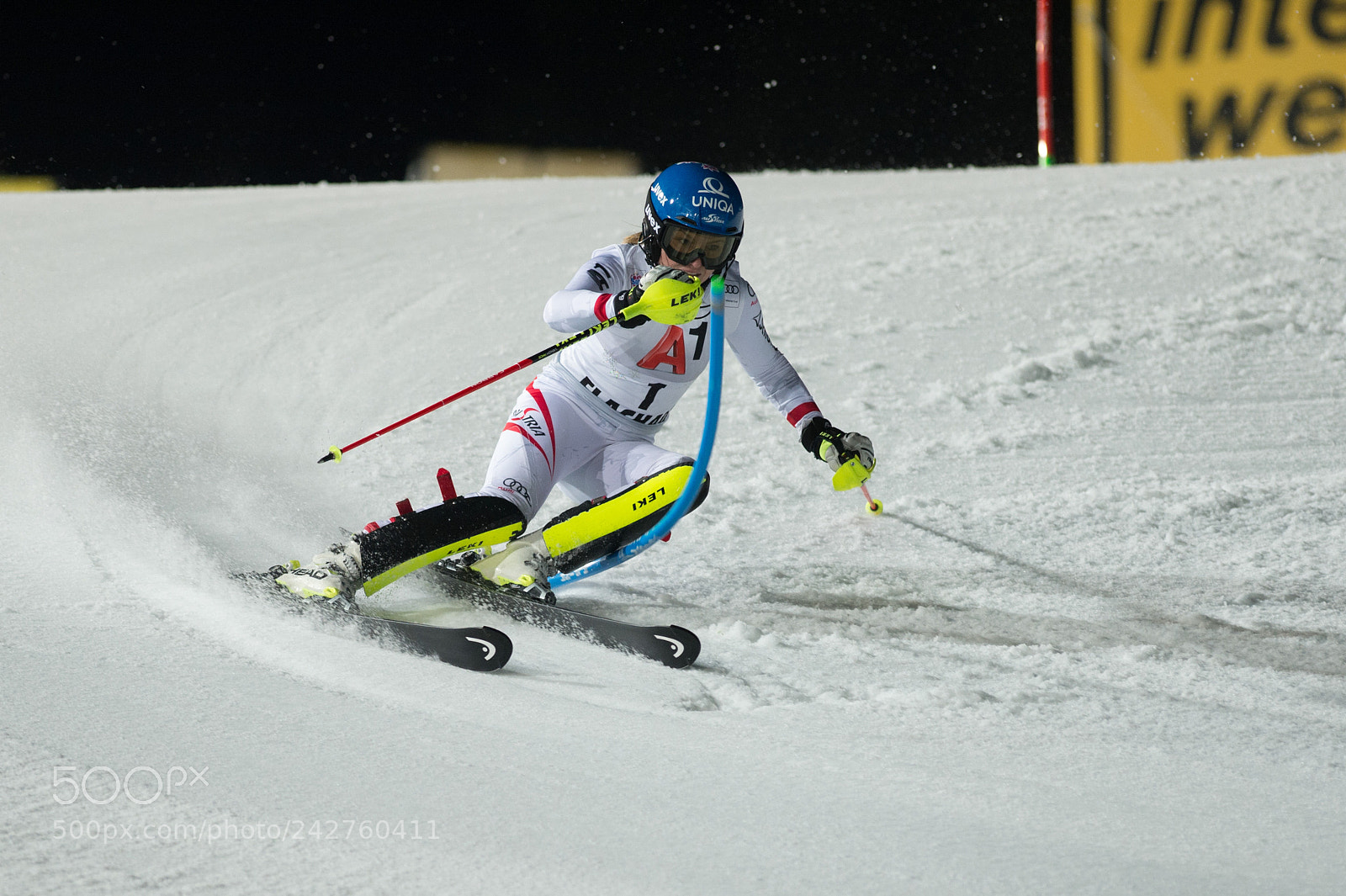 Nikon D4 sample photo. Mikaela shiffrin usa wins photography
