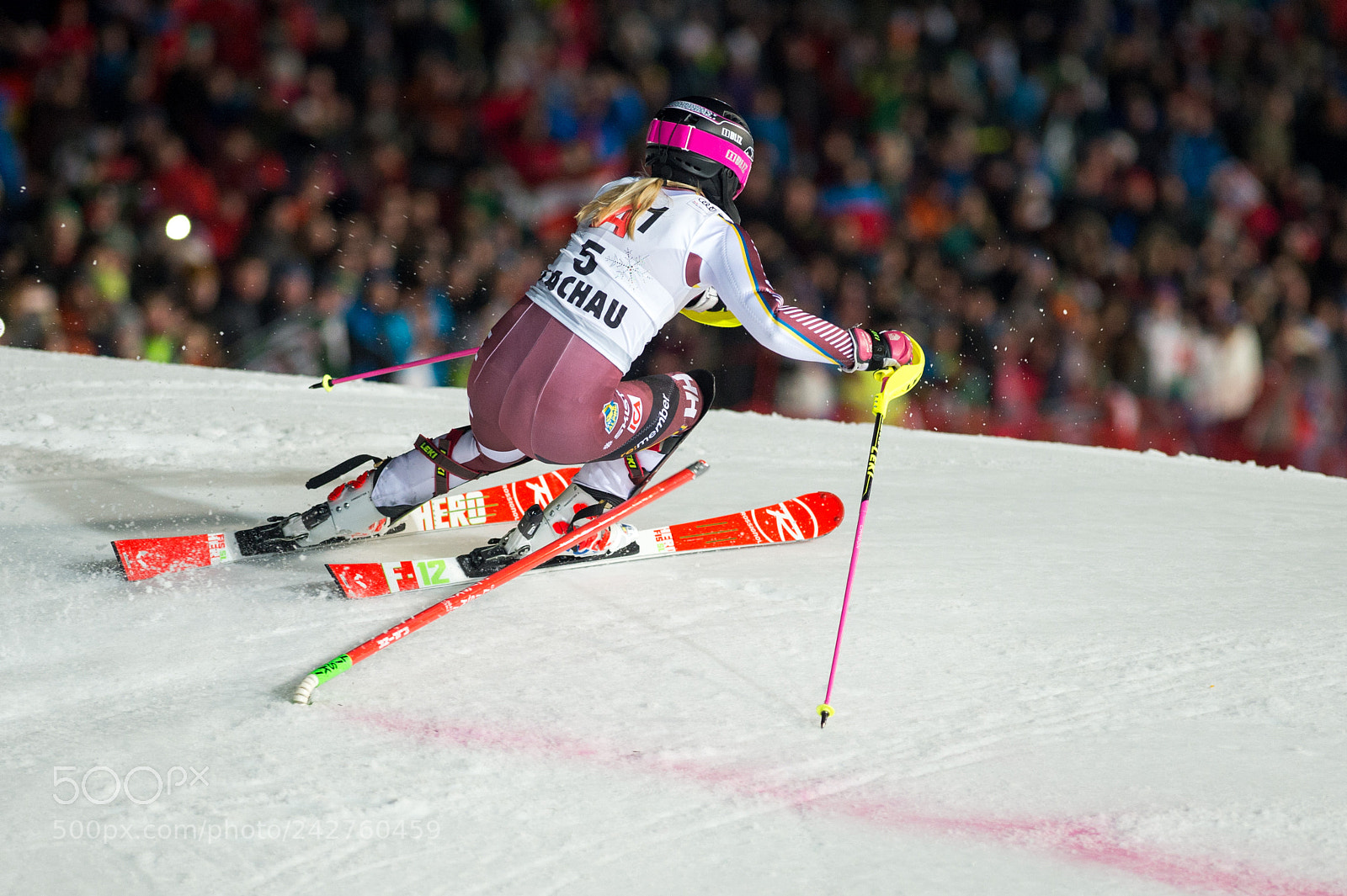 Nikon D4 sample photo. Mikaela shiffrin usa wins photography