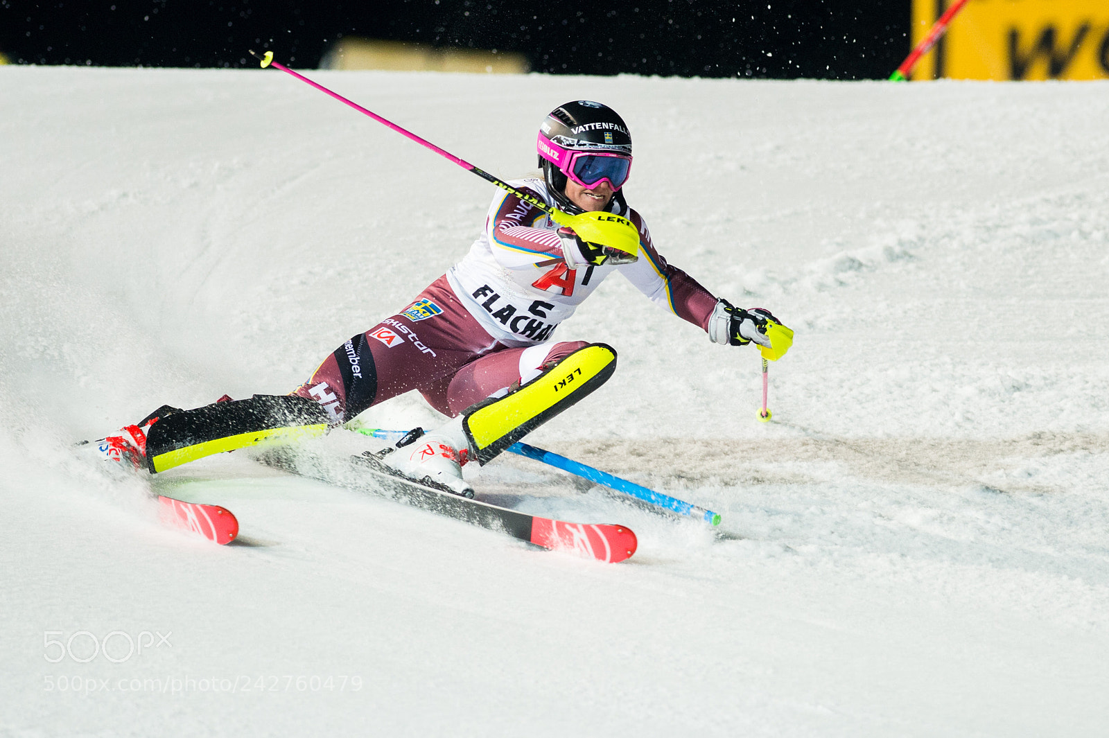 Nikon D4 sample photo. Mikaela shiffrin usa wins photography