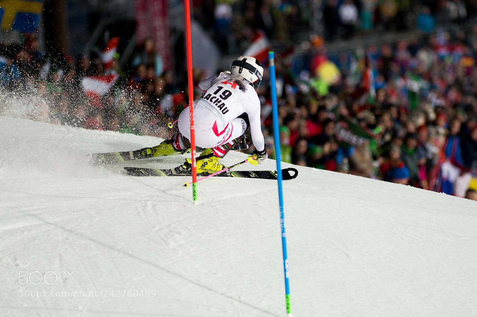 Nikon D4 sample photo. Mikaela shiffrin usa wins photography