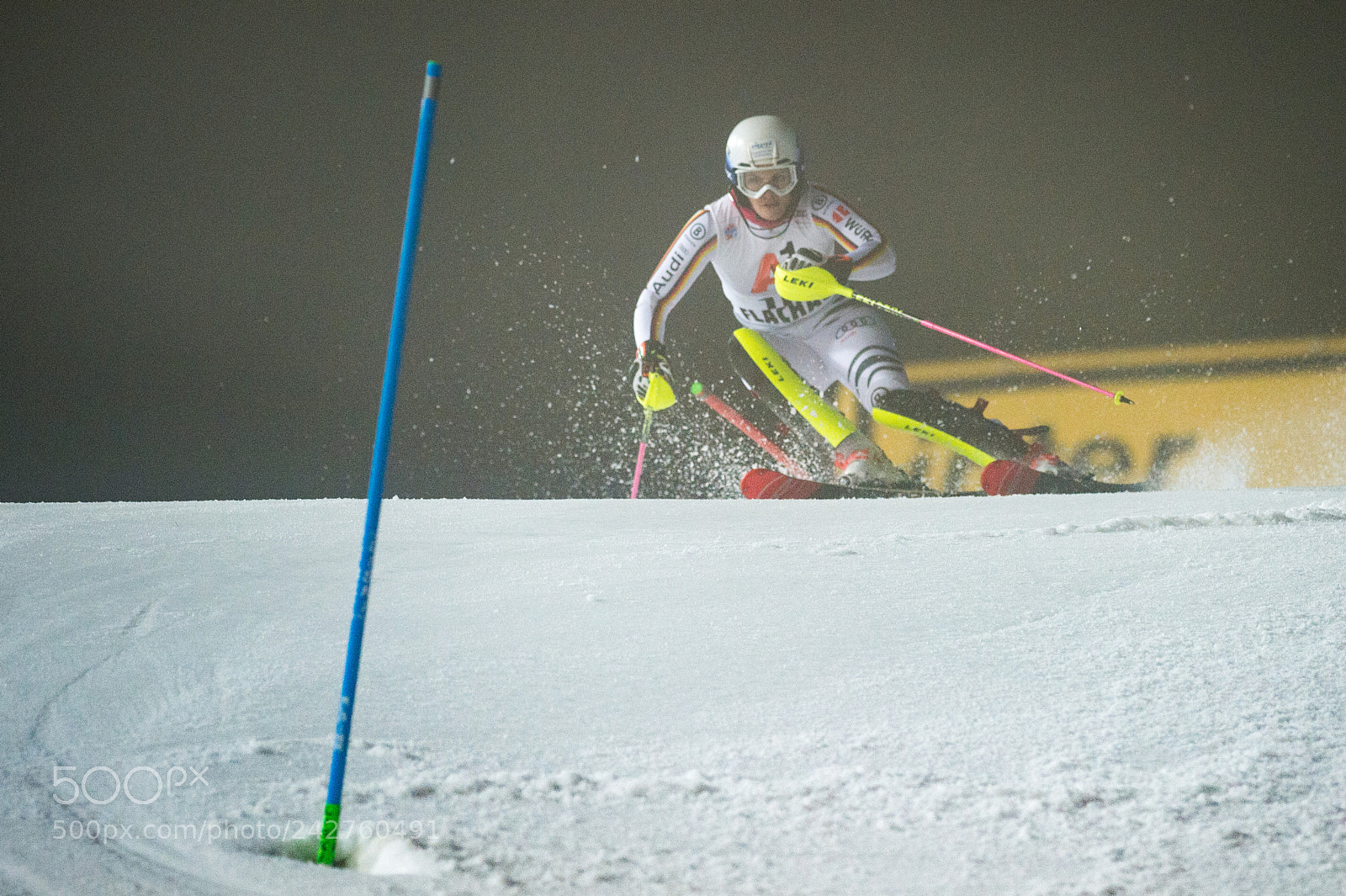 Nikon D4 sample photo. Mikaela shiffrin usa wins photography