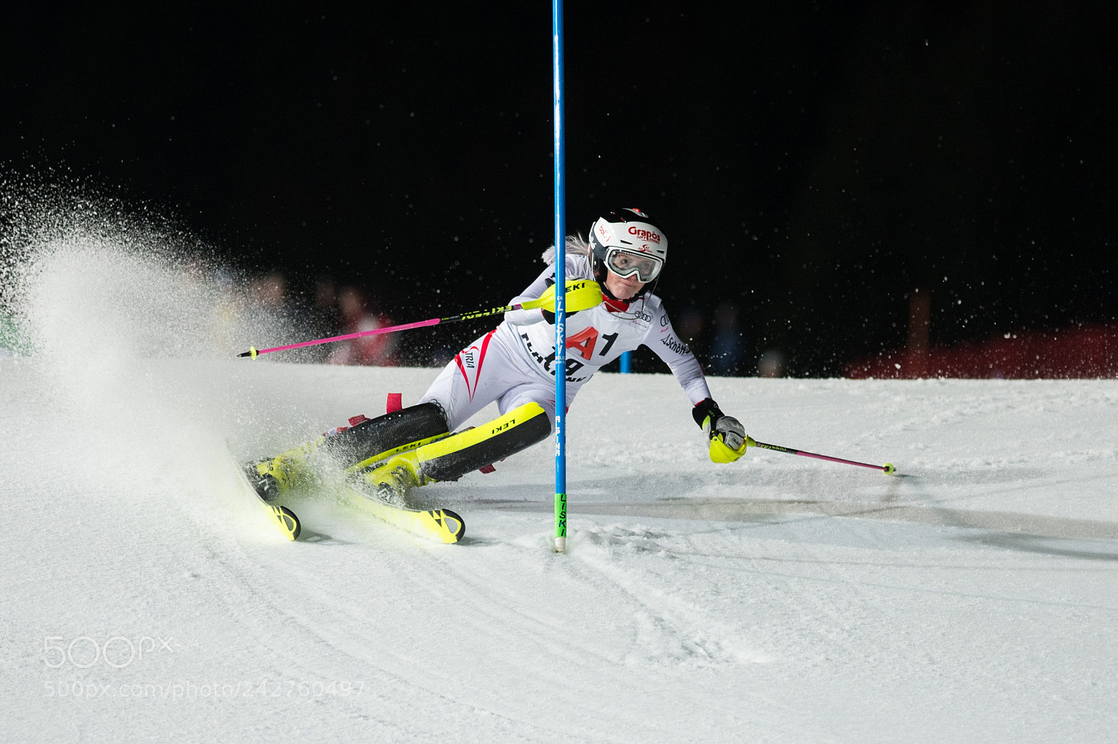 Nikon D4 sample photo. Mikaela shiffrin usa wins photography