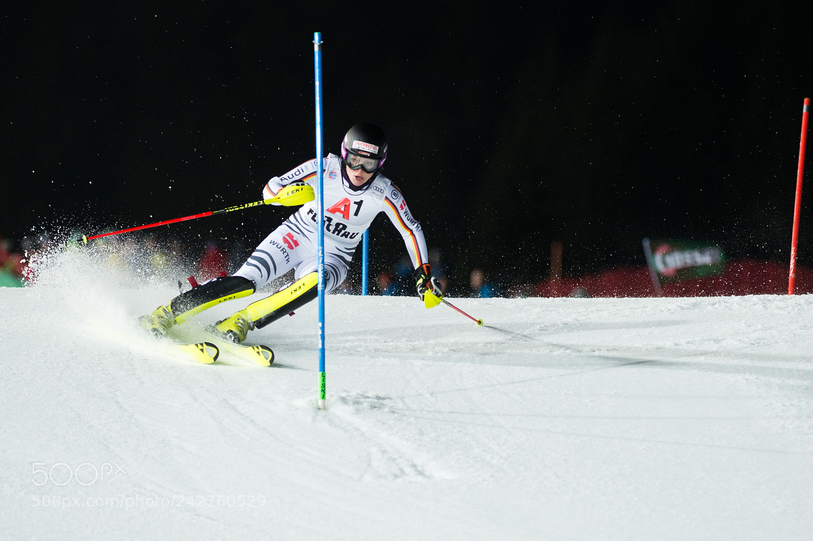 Nikon D4 sample photo. Mikaela shiffrin usa wins photography