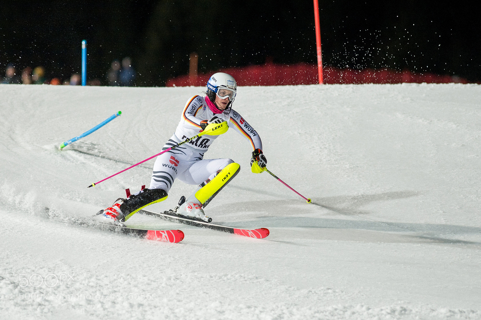 Nikon D4 sample photo. Mikaela shiffrin usa wins photography