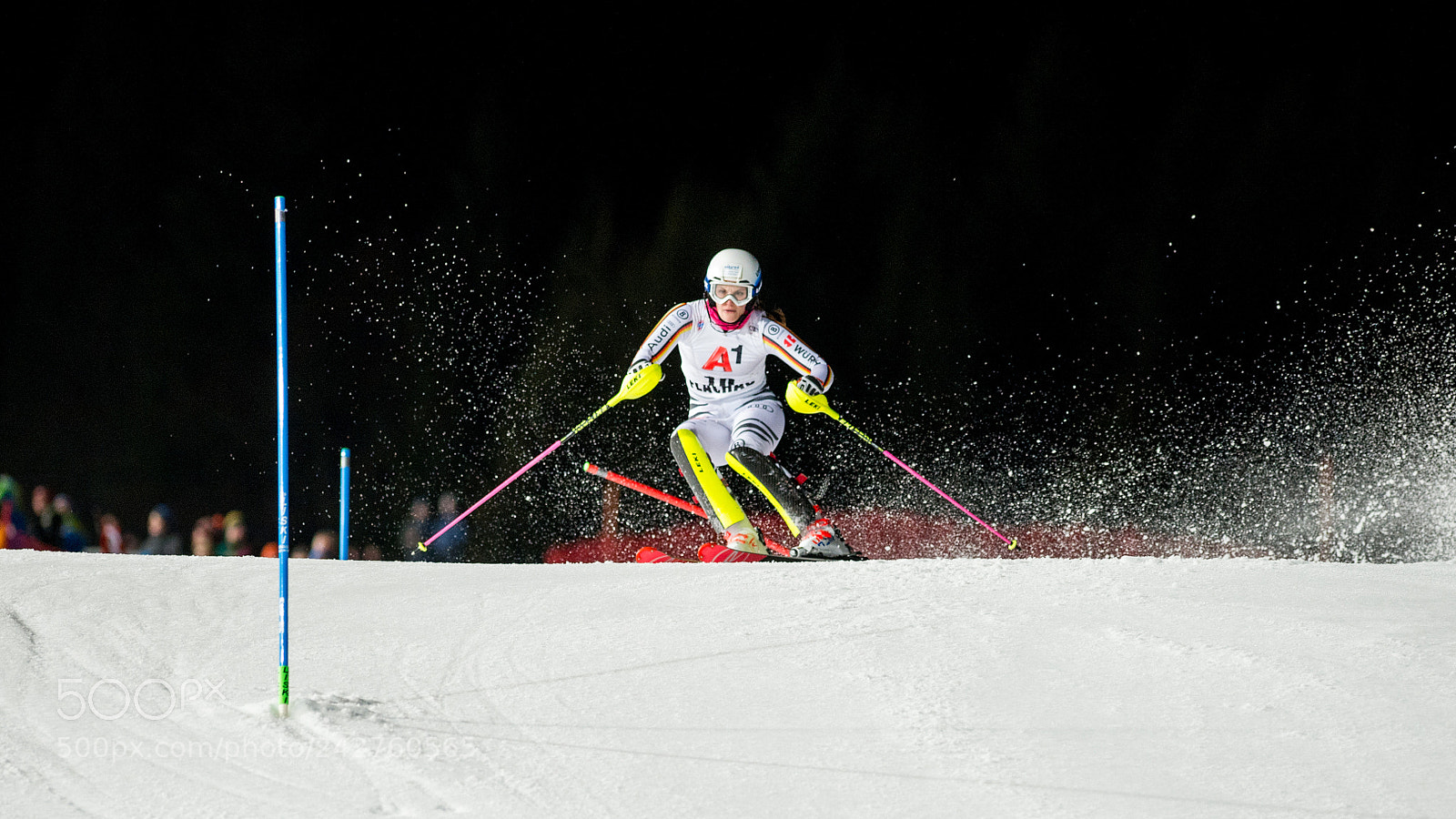 Nikon D4 sample photo. Mikaela shiffrin usa wins photography