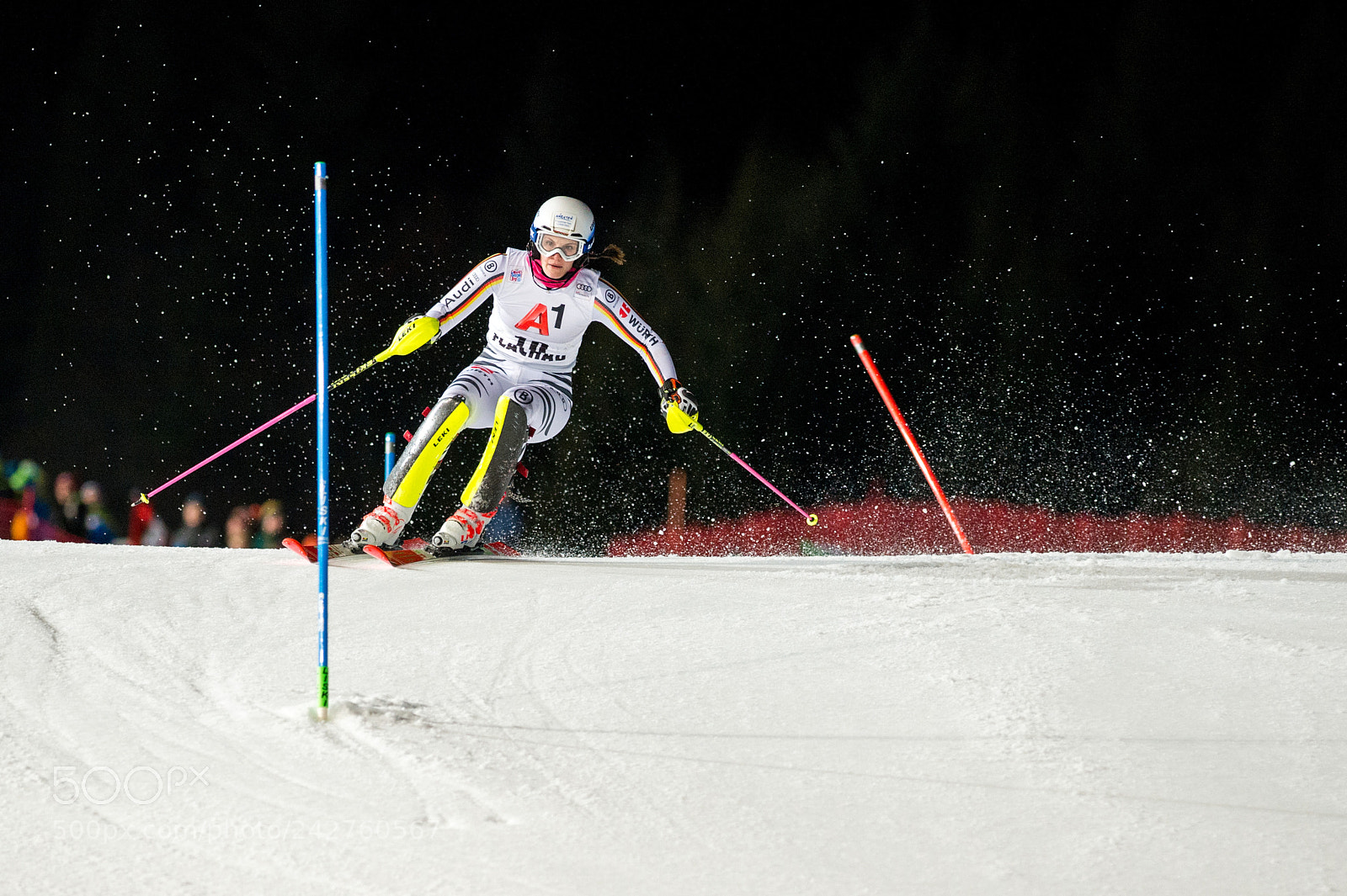 Nikon D4 sample photo. Mikaela shiffrin usa wins photography