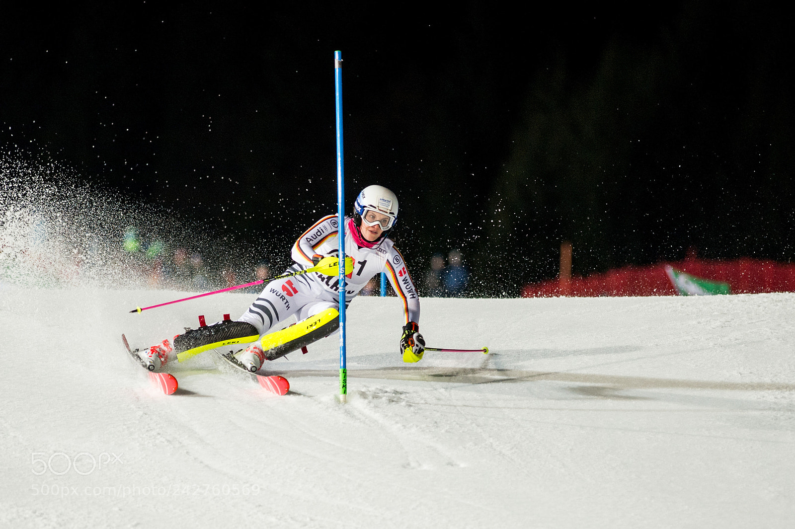 Nikon D4 sample photo. Mikaela shiffrin usa wins photography