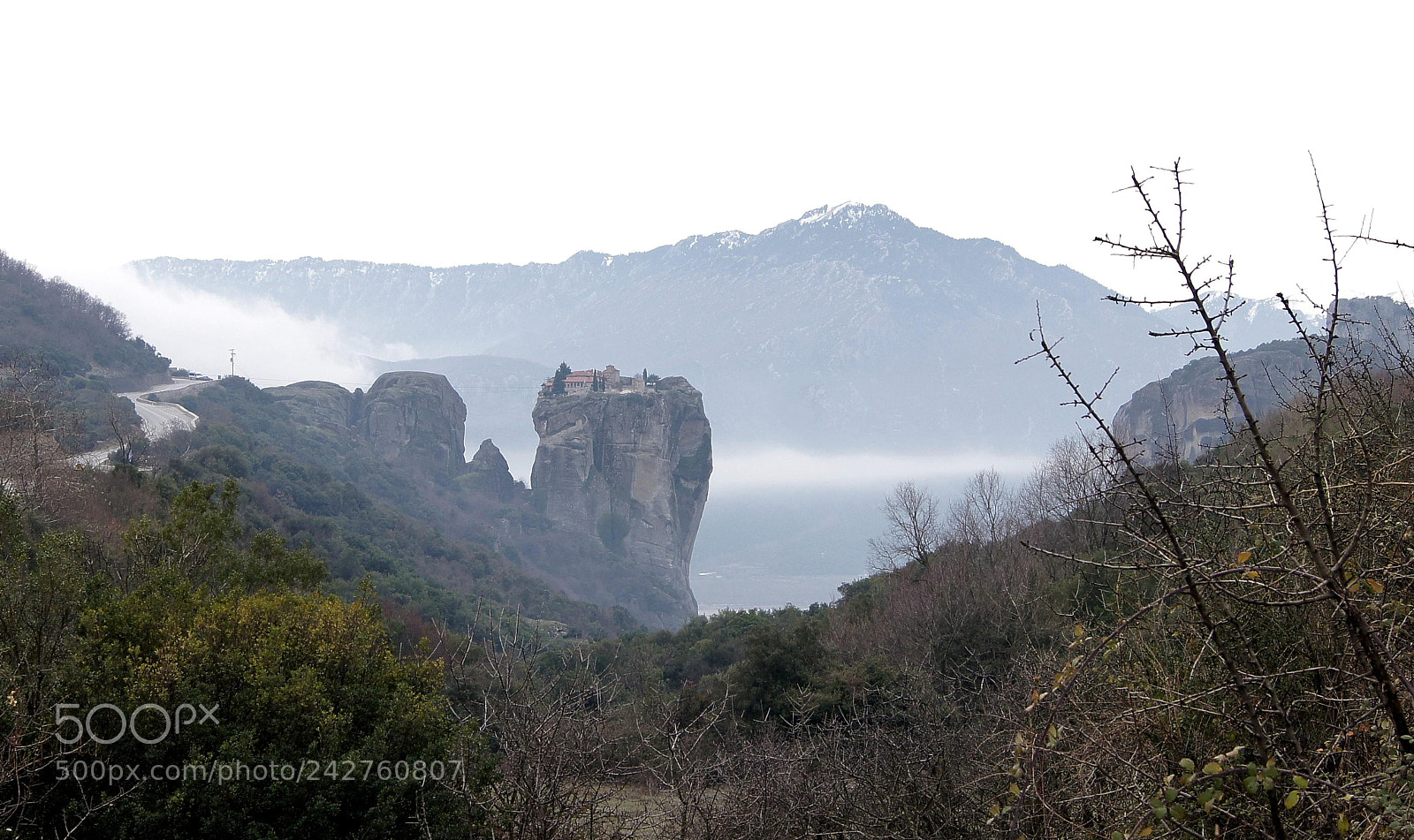 Sony Alpha DSLR-A580 sample photo. Meteora photography