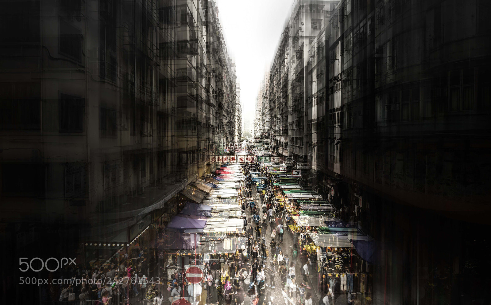 Sony a7R sample photo. Hong kong street market photography