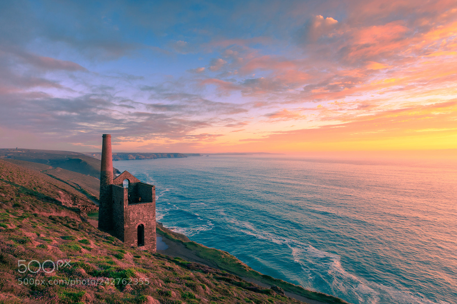 Canon EOS 7D Mark II sample photo. Wheal coates tin mine photography