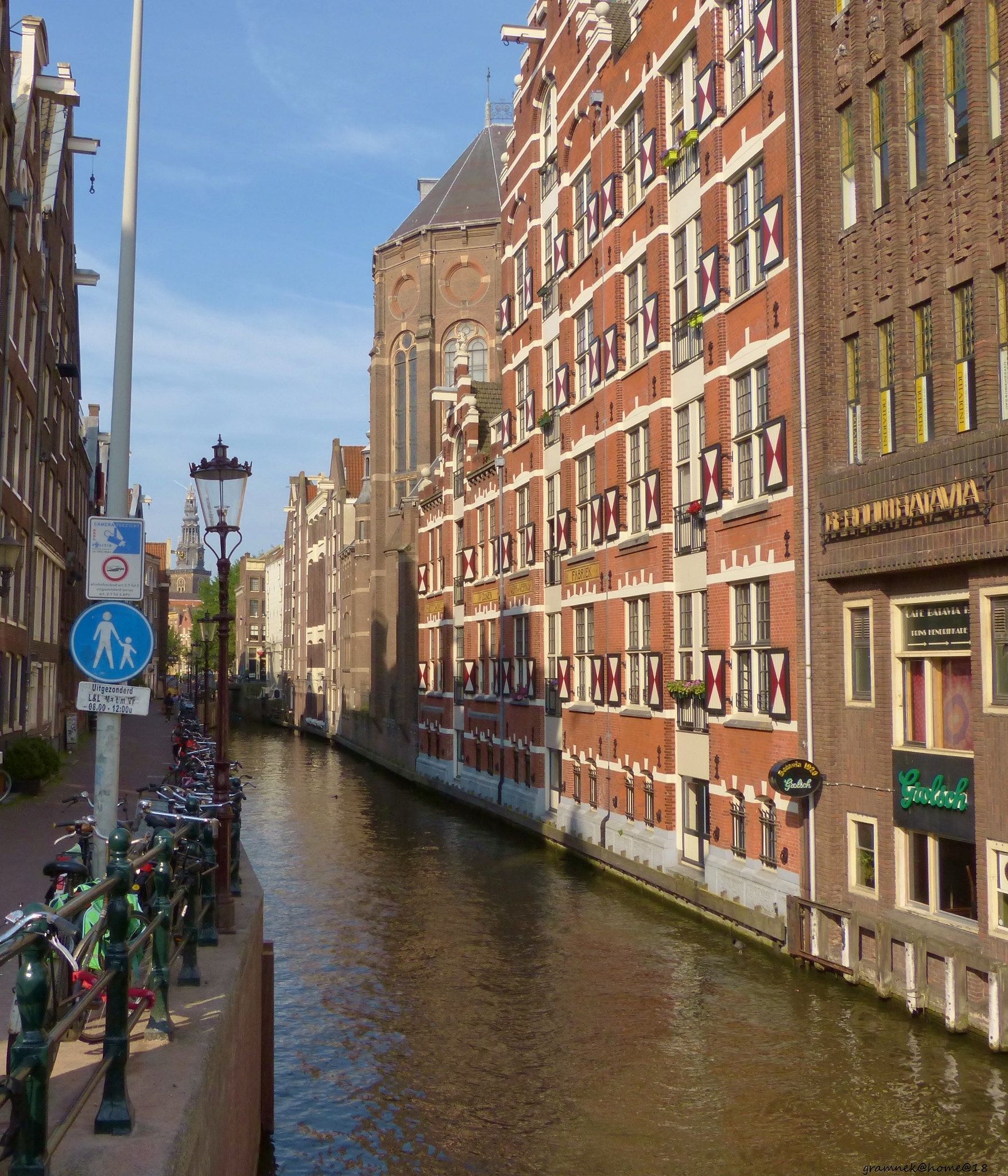 Panasonic Lumix DMC-FZ60 (Lumix DMC-FZ62) sample photo. Waterways of amsterdam photography