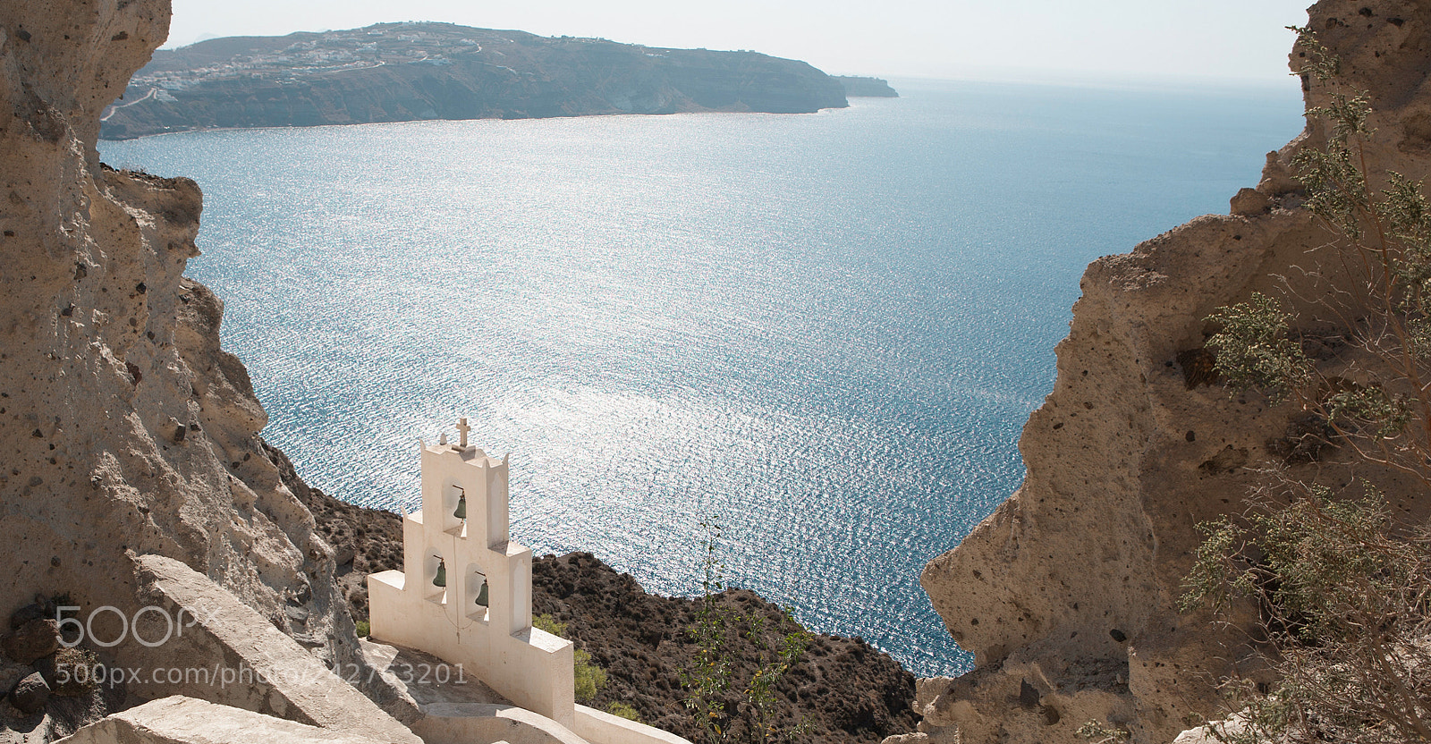 Canon EOS 5D sample photo. Santorini caldera photography