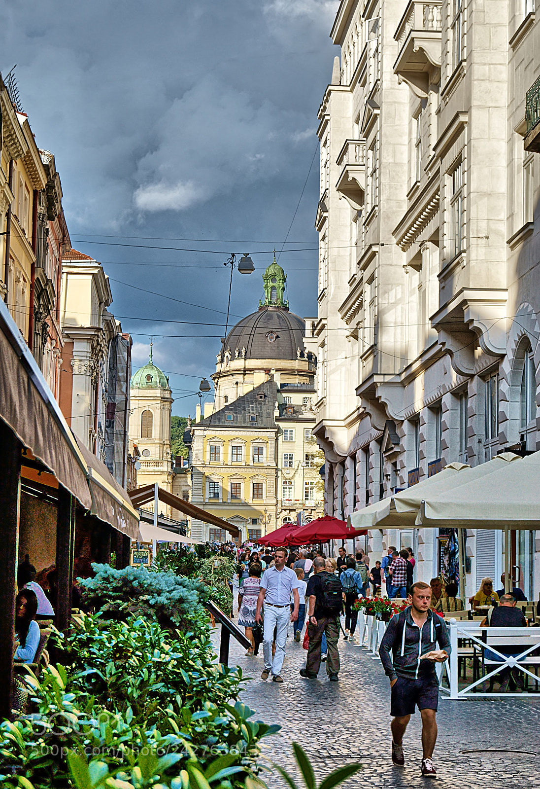 Sony SLT-A58 sample photo. Lviv. shevska street. photography