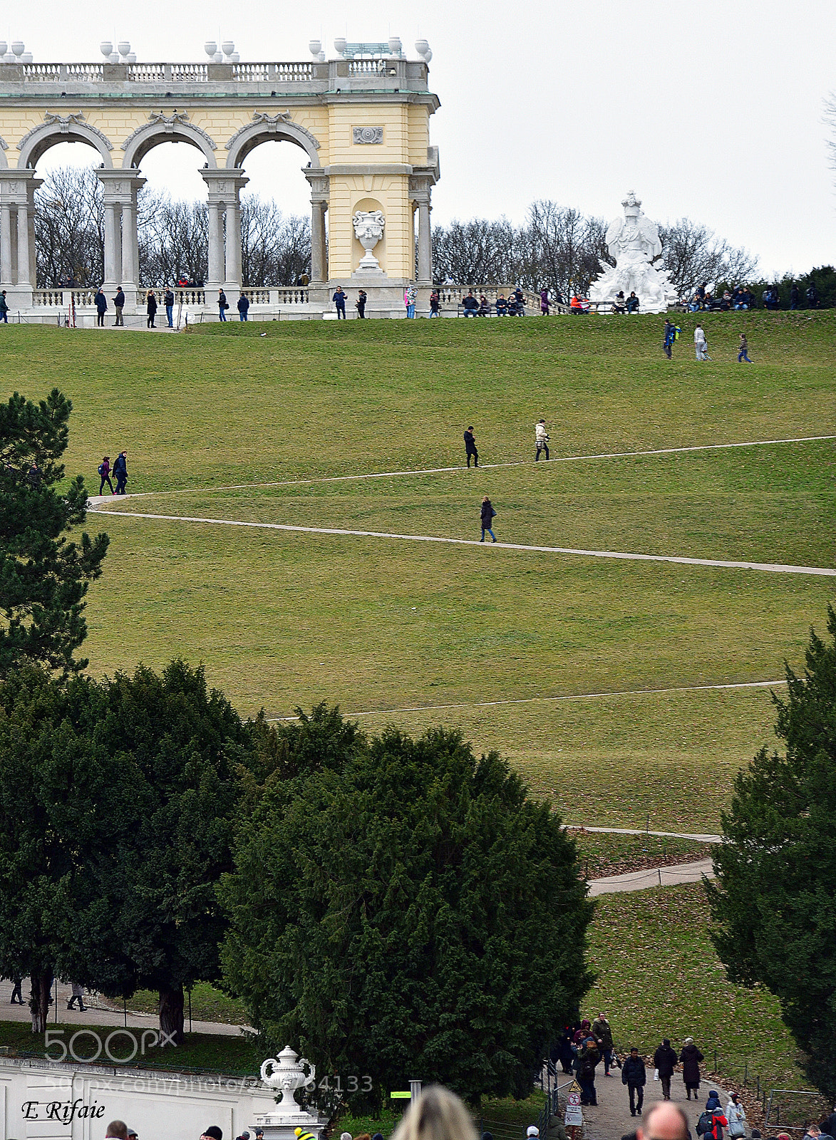 Nikon D7500 sample photo. Schonbrunn palace gardens photography