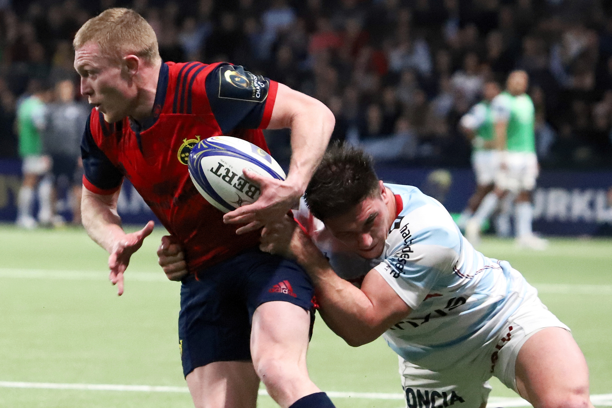 Canon EF 70-300 F4-5.6 IS II USM sample photo. Racing92 vs munster photography