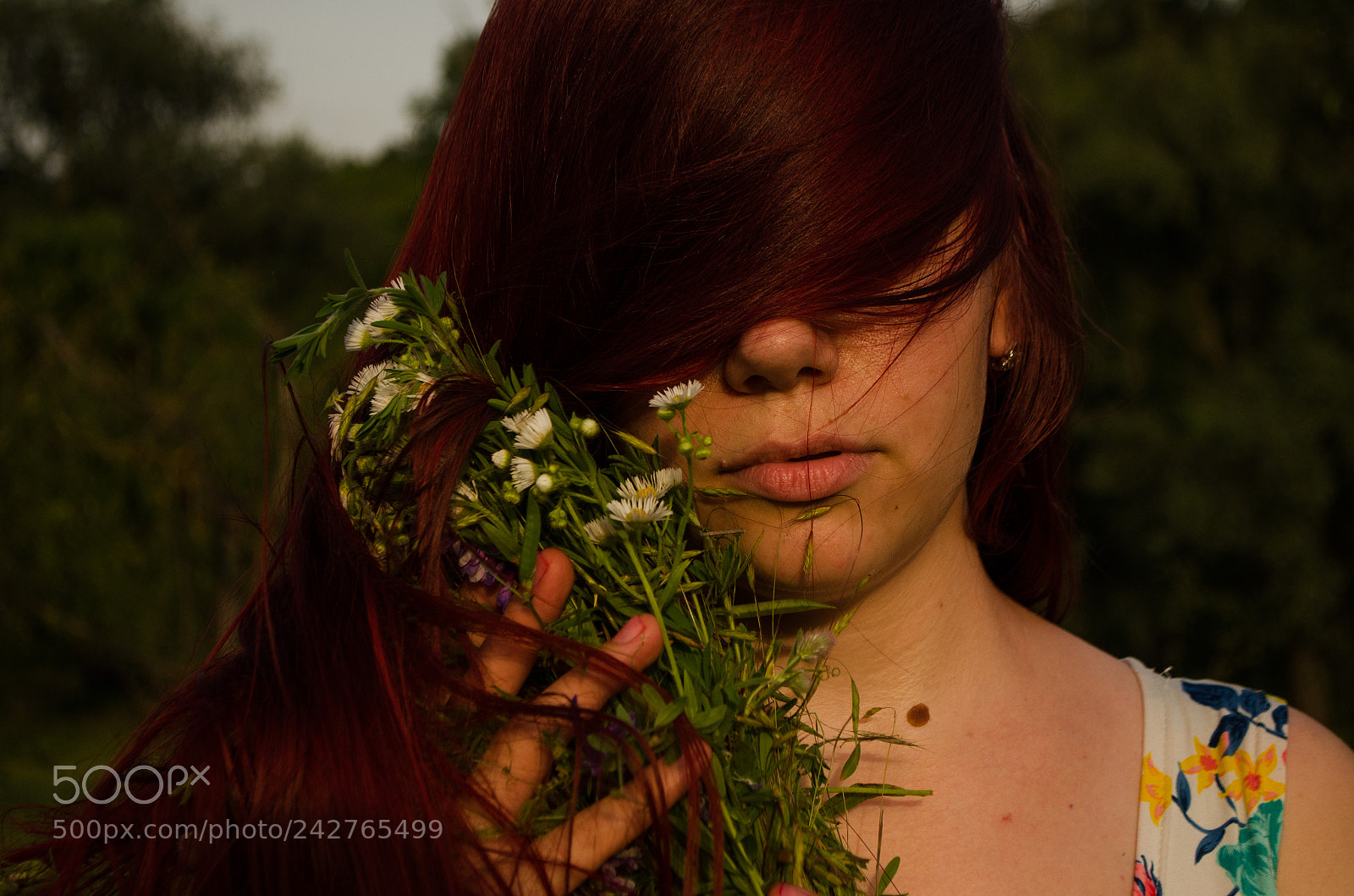 Nikon D5100 sample photo. Flower girl photography