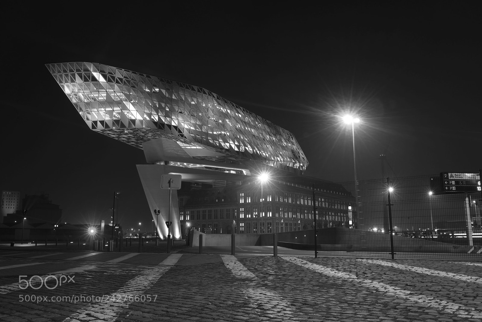 Nikon D800E sample photo. Antwerpen port house photography