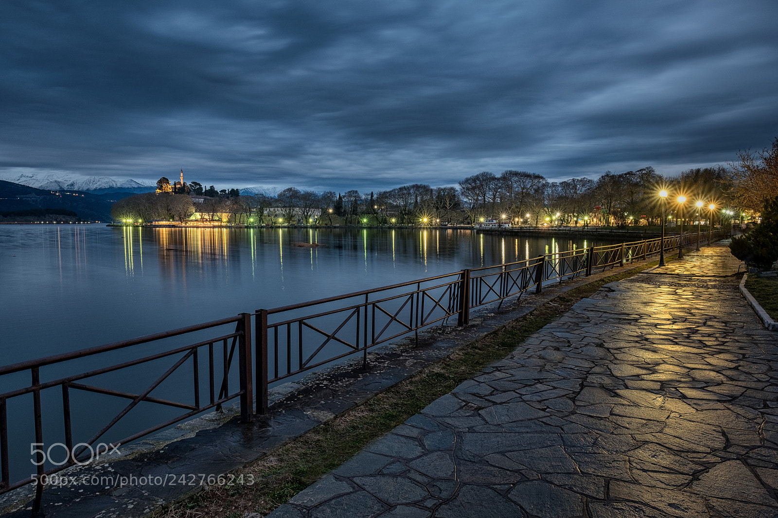 Fujifilm X-T2 sample photo. Ioannina lakeside photography