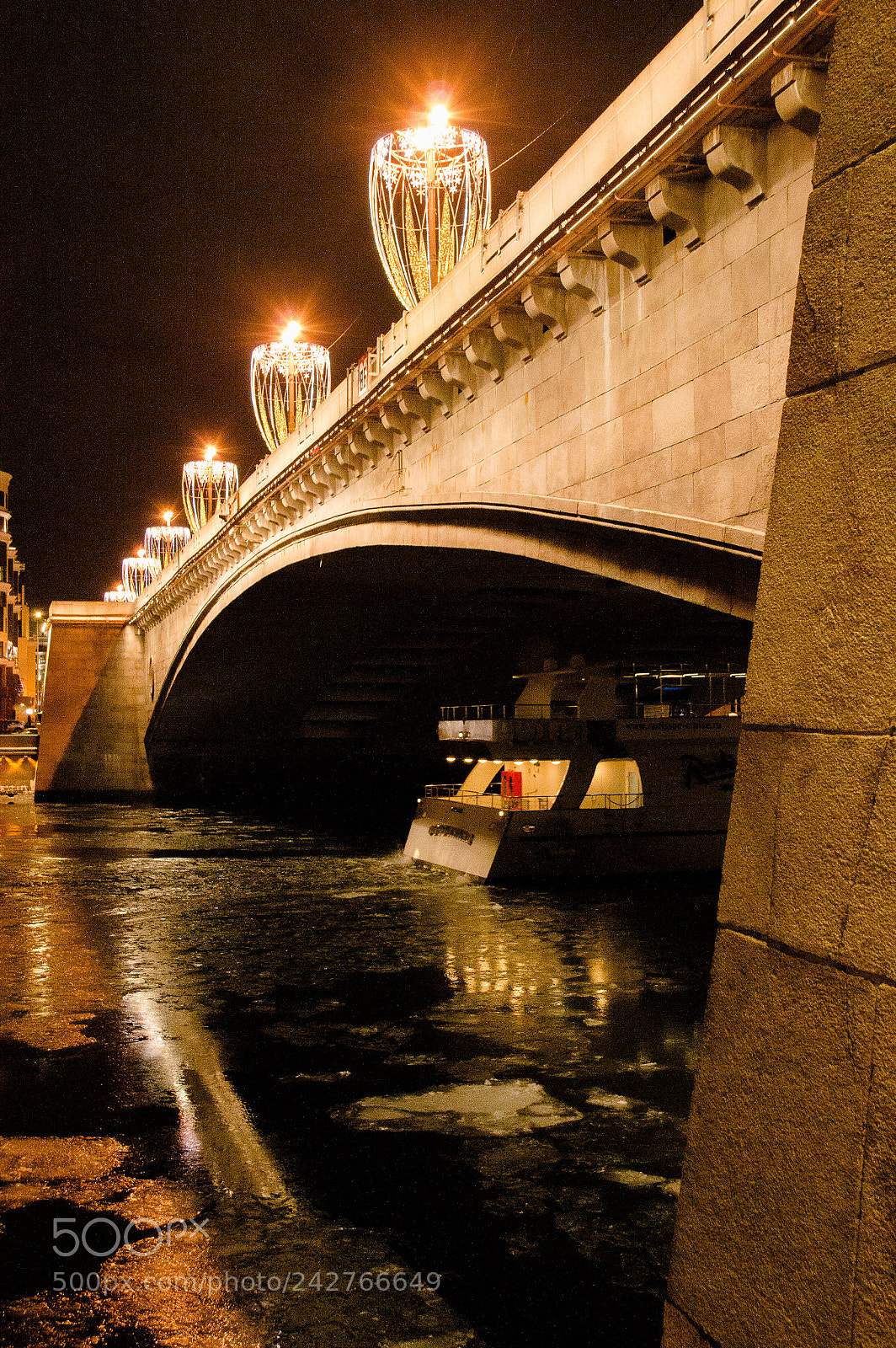 Nikon D3200 sample photo. Moscow river bridge photography