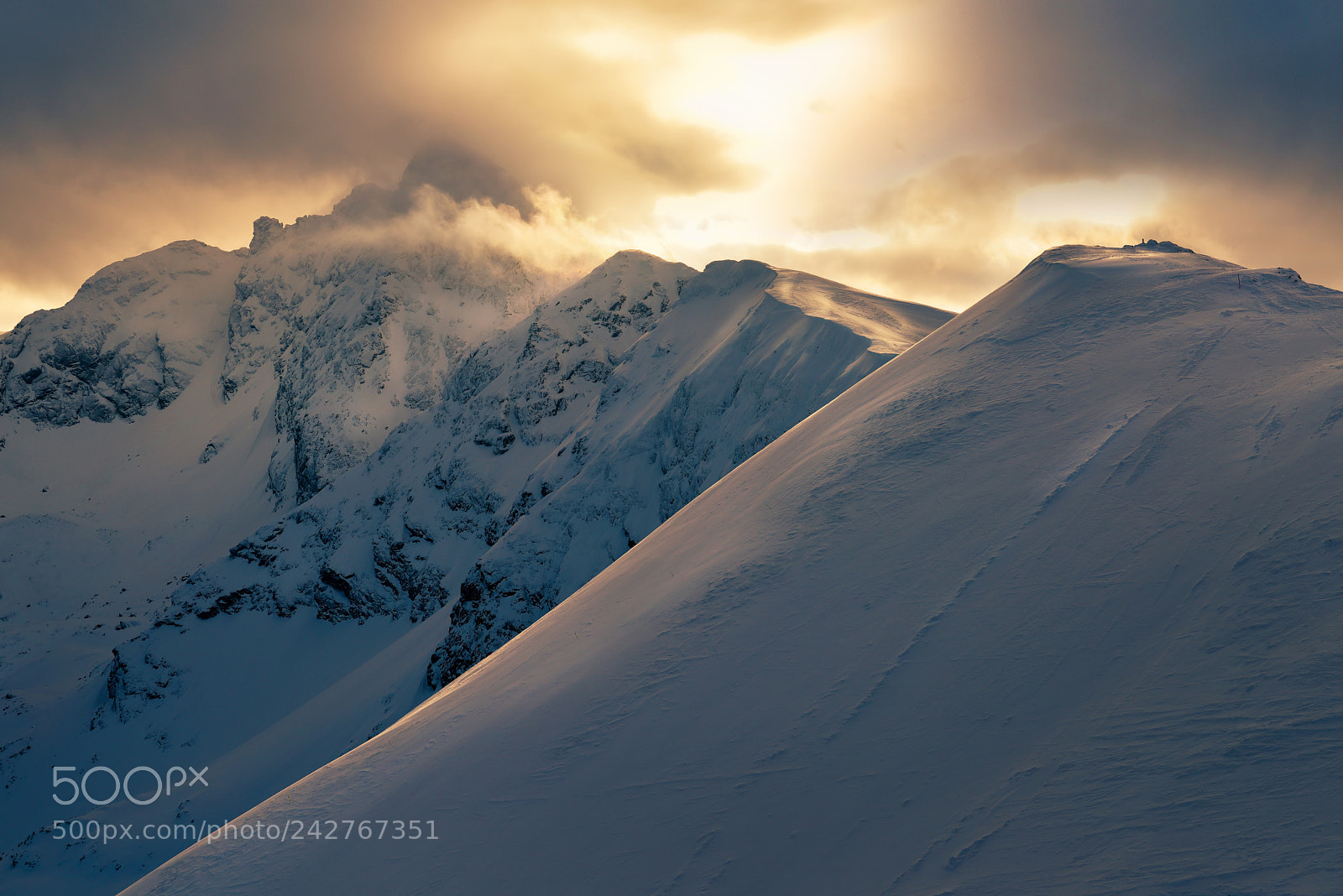 Nikon D810 sample photo. Sunrise view from kasprowy photography