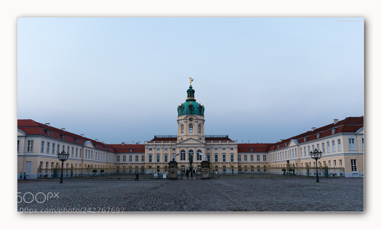 Canon EOS M5 sample photo. Palace charlottenburg after sunset photography
