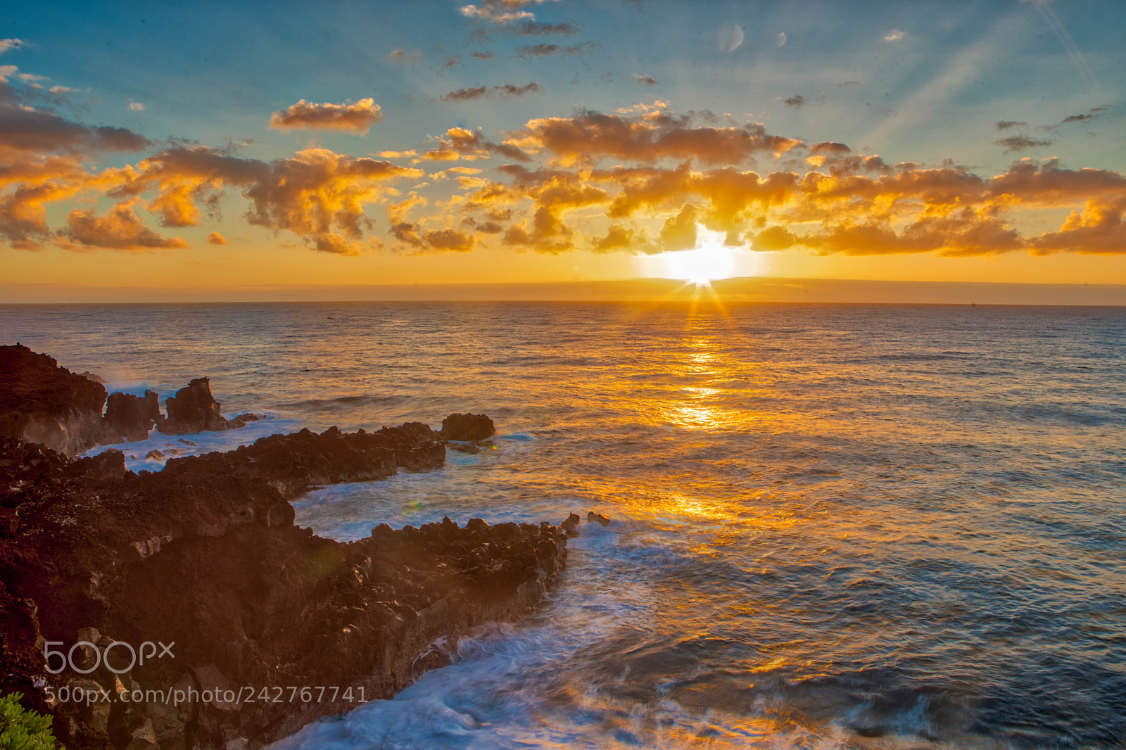Sony a9 sample photo. Pahoa sunrise photography