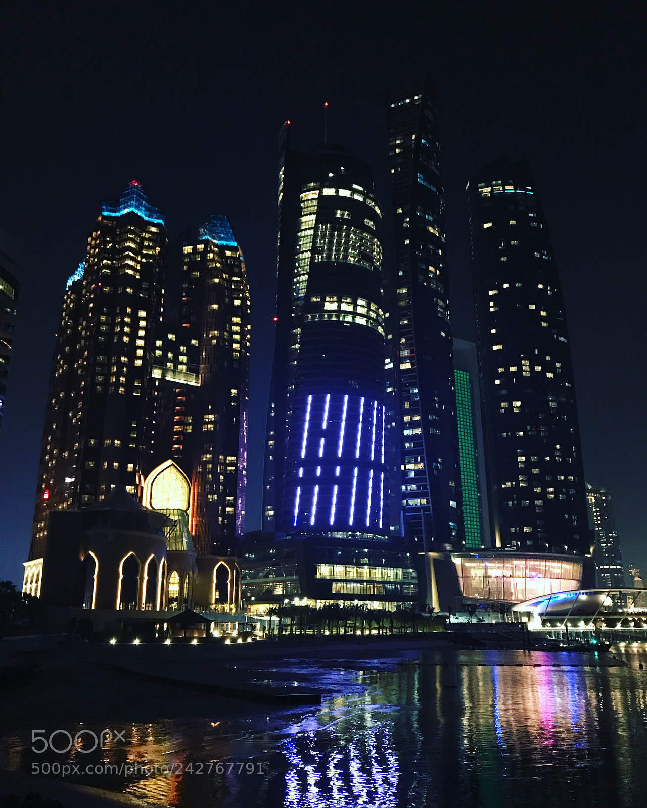 Apple iPhone 7 Plus sample photo. Etihad towers bab al photography