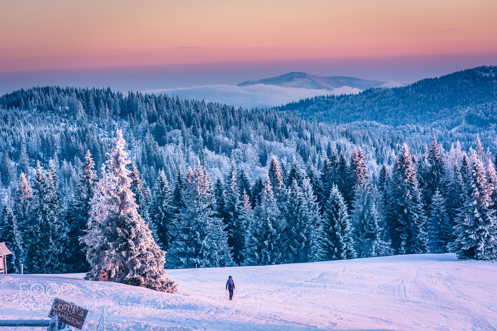 Nikon D7100 sample photo. Winter sunrise photography