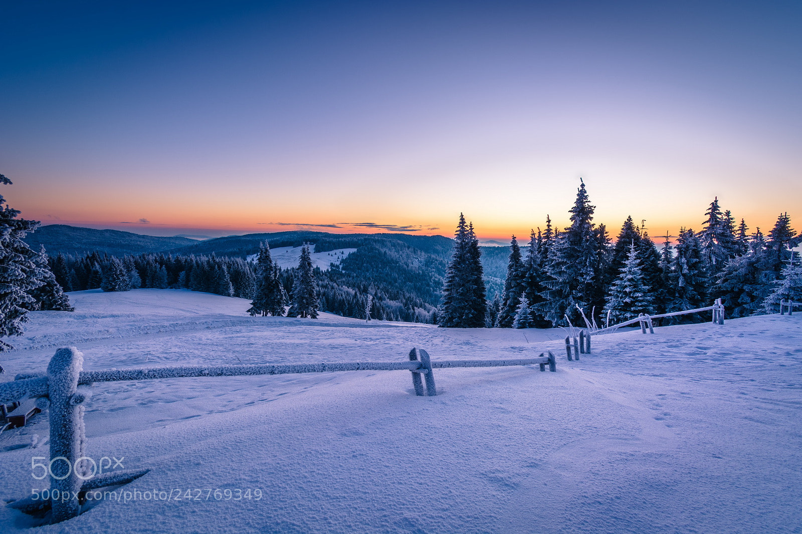 Nikon D7100 sample photo. Winter sunrise photography