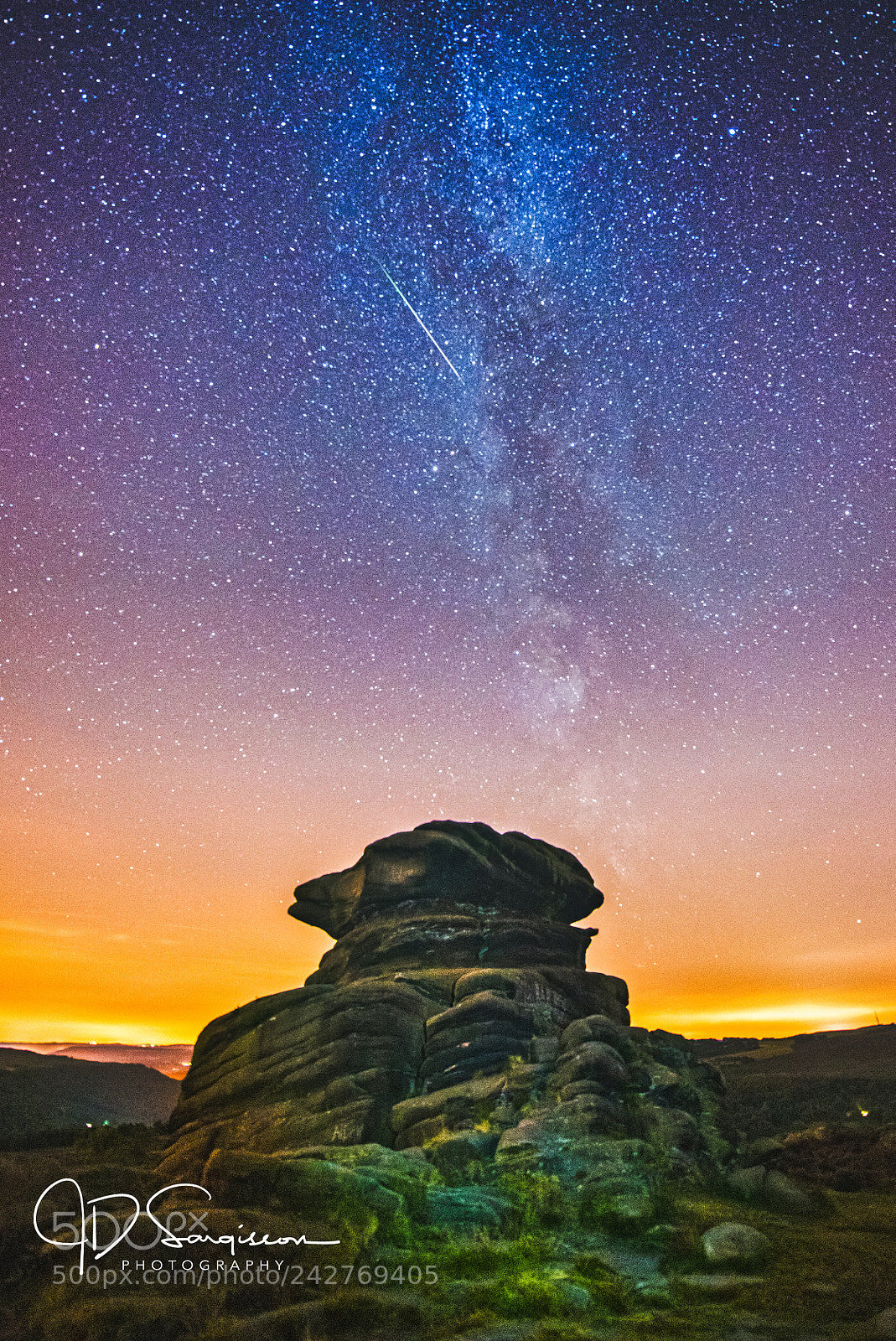 Nikon D810 sample photo. Owler milky way photography
